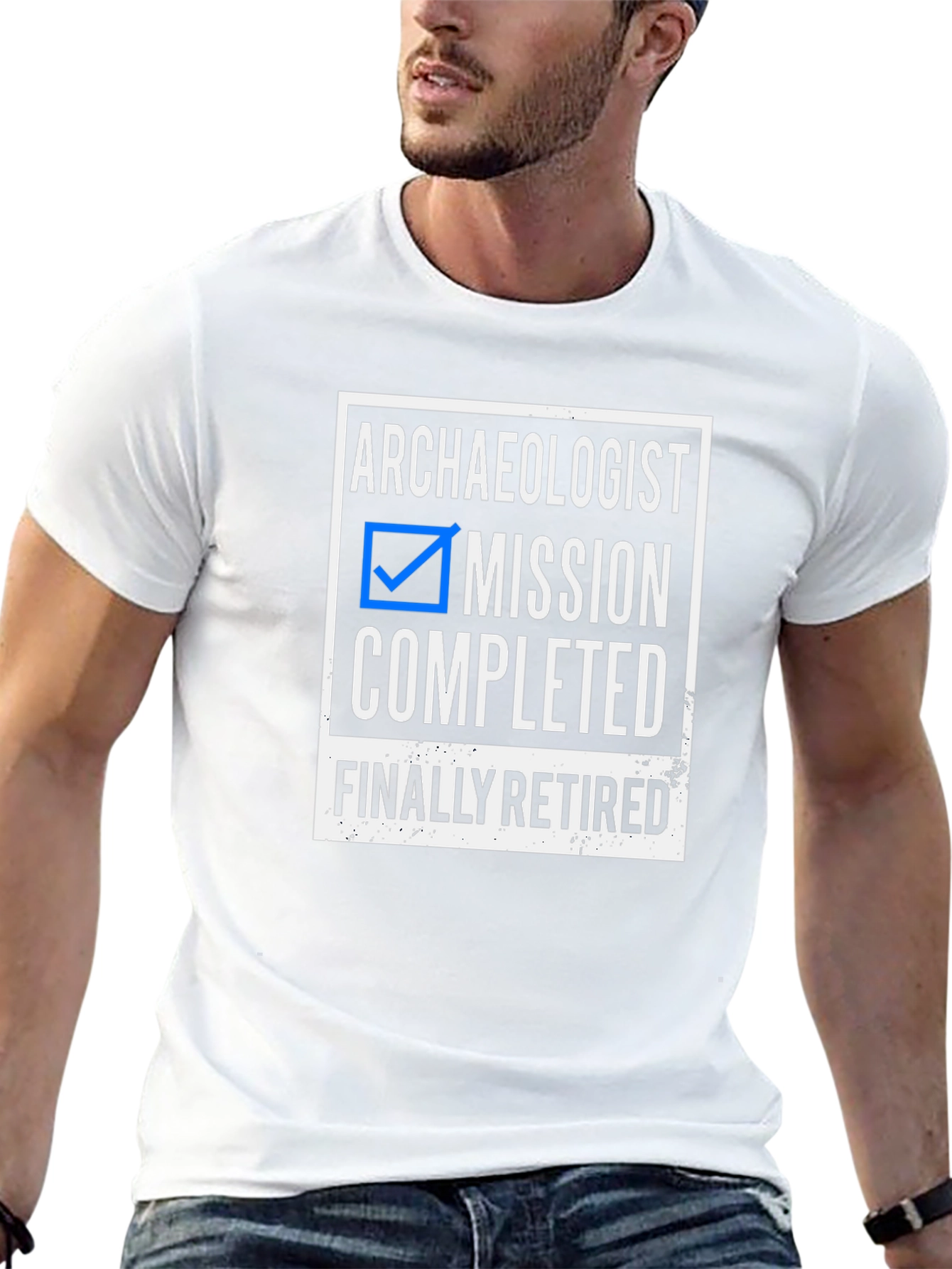 Archaeologist Mission Completed Retired T-Shirt
