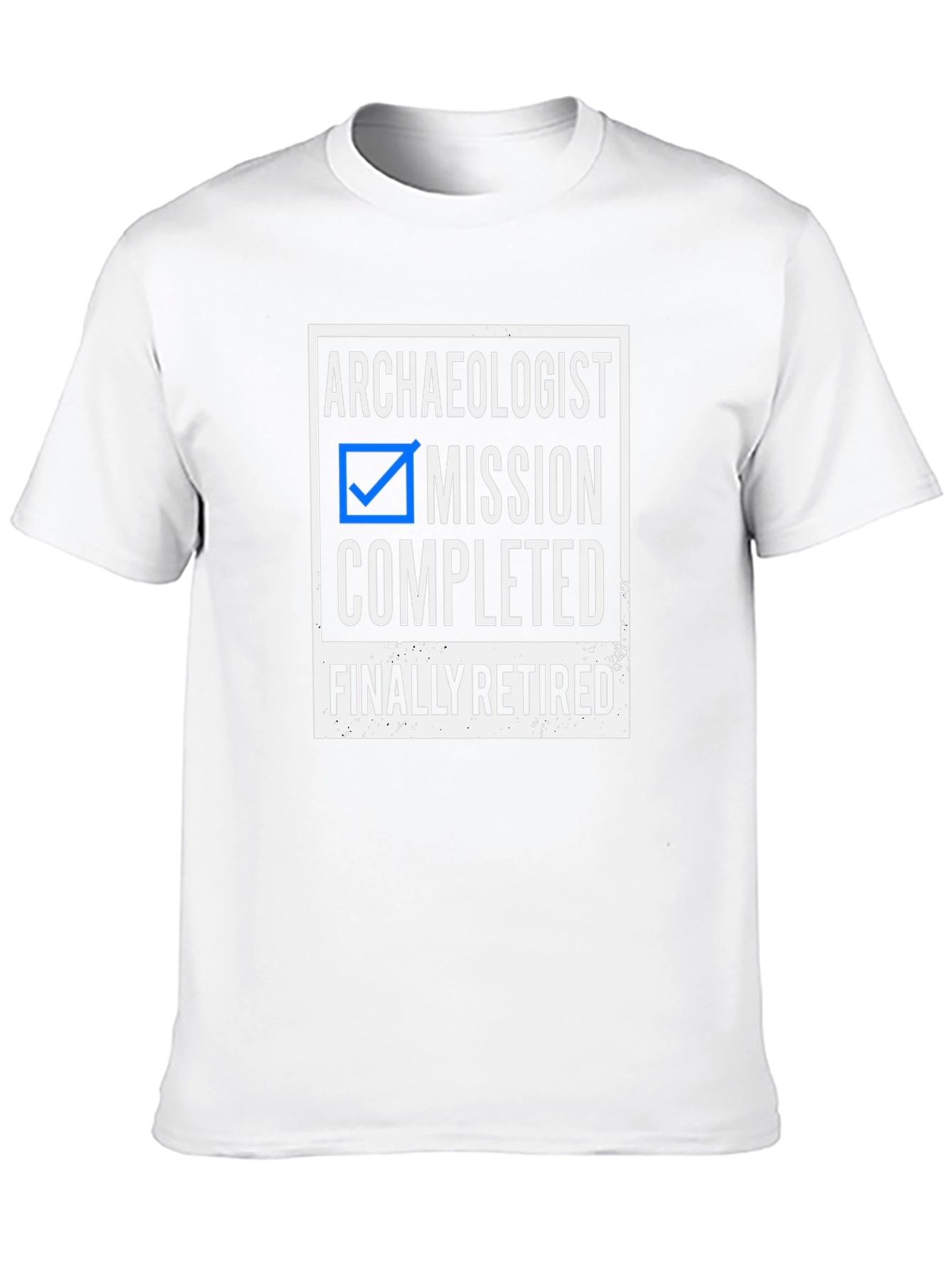 Archaeologist Mission Completed Retired T-Shirt