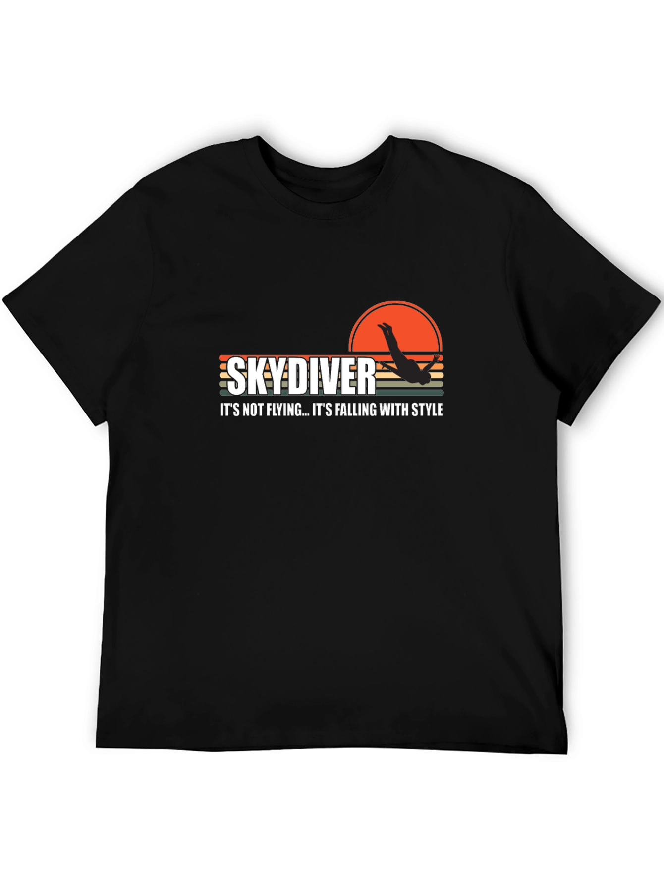 Skydiving T-Shirt - Falling with Style