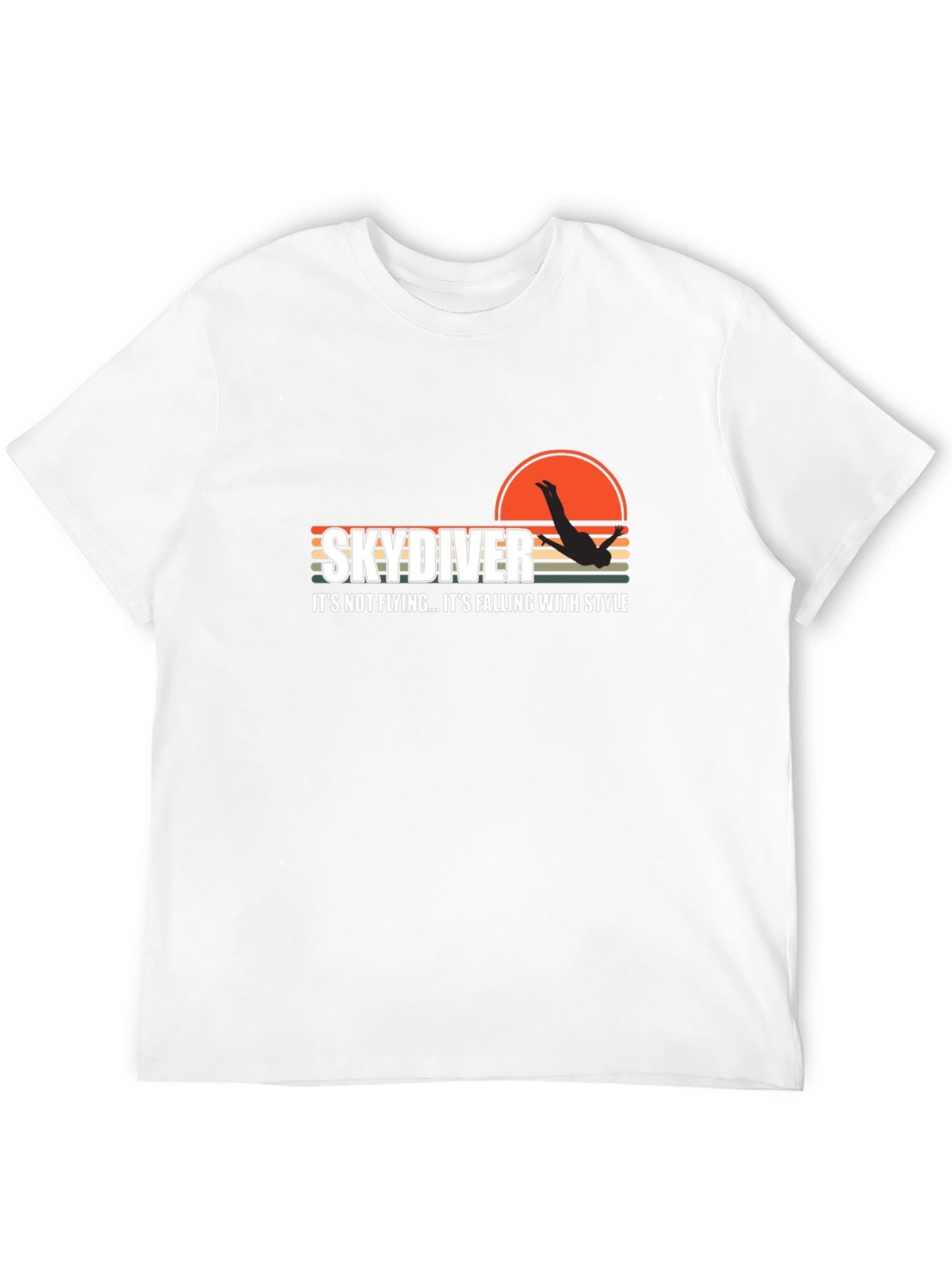 Skydiving T-Shirt - Falling with Style