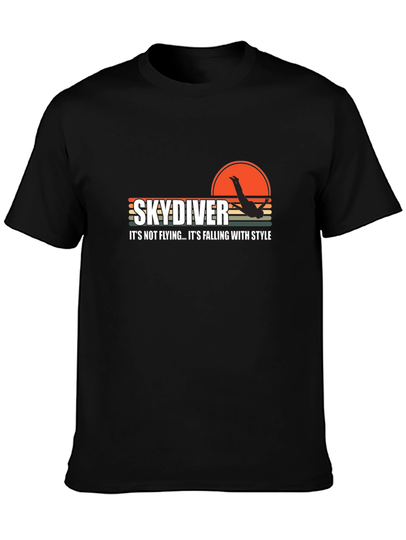 Skydiving T-Shirt - Falling with Style