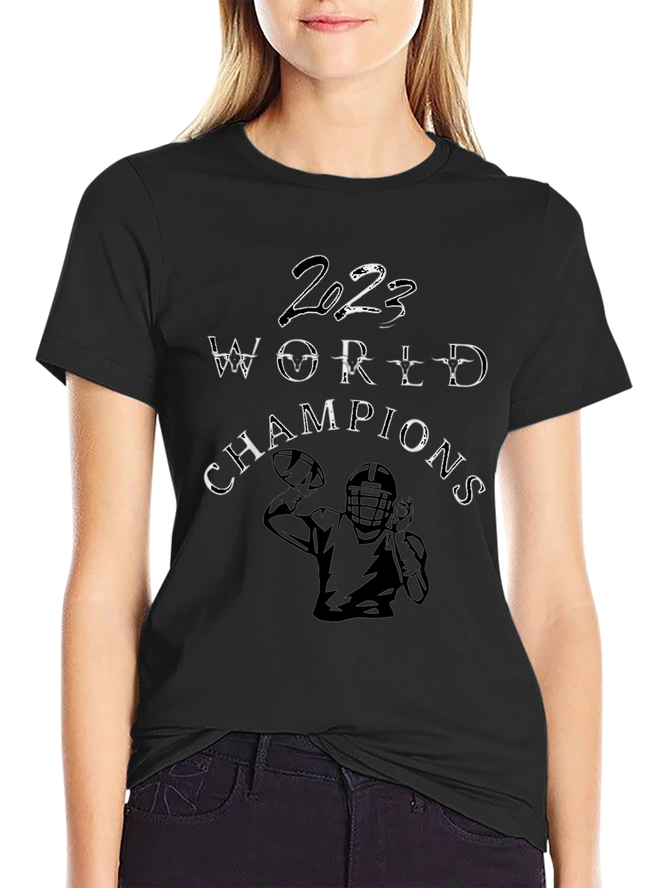 2023 World Champions Football T-Shirt