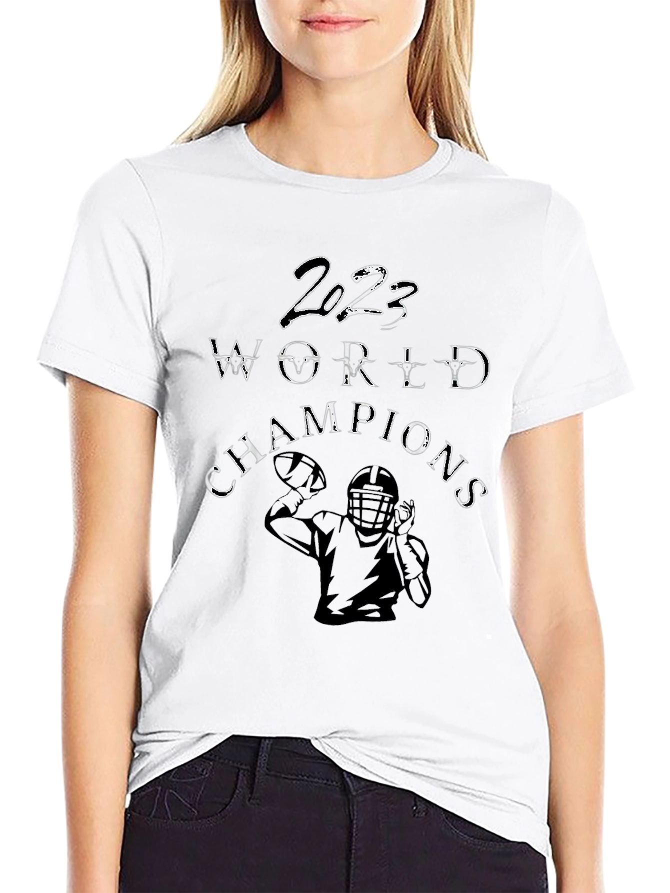 2023 World Champions Football T-Shirt