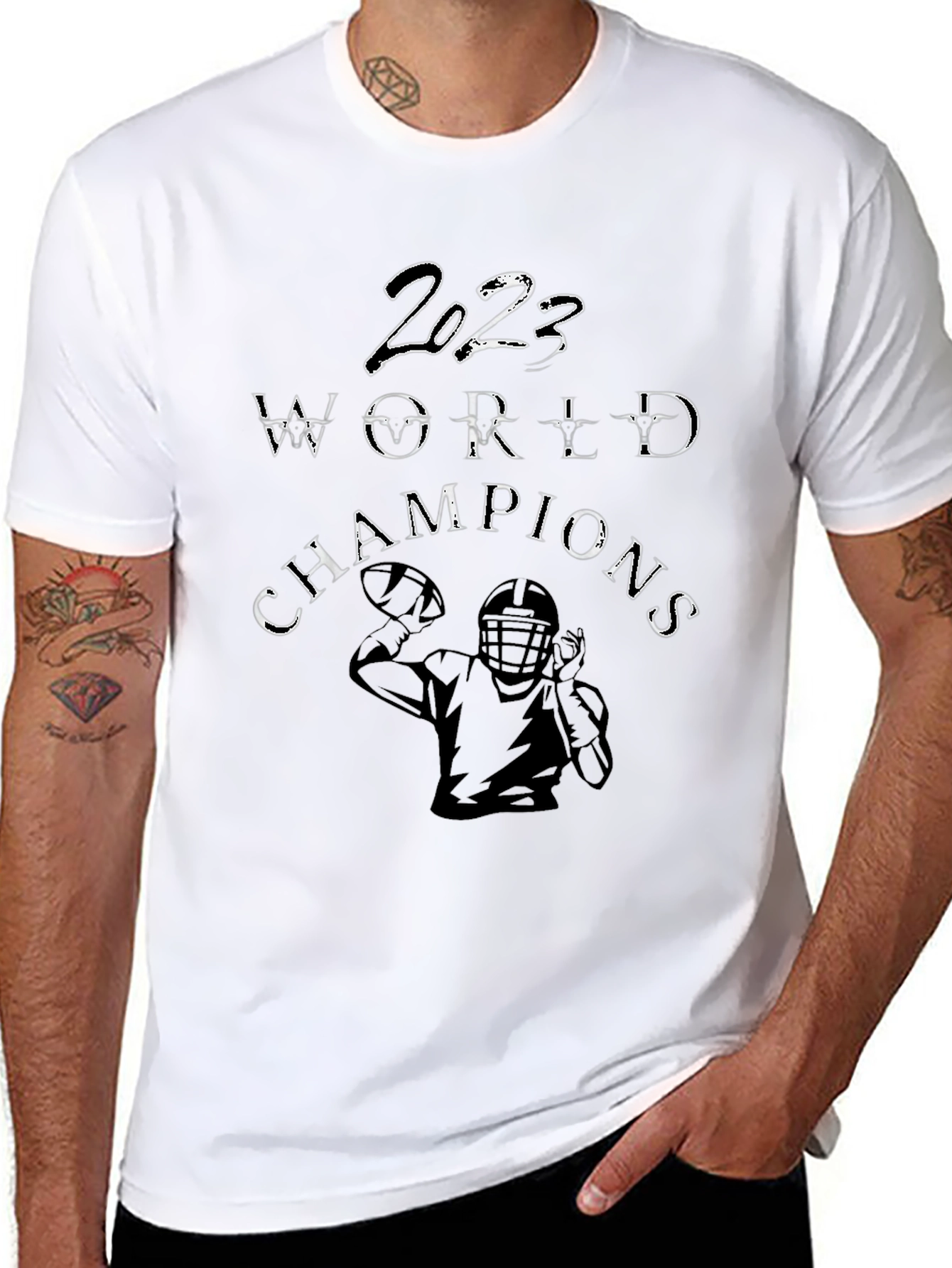 2023 World Champions Football T-Shirt