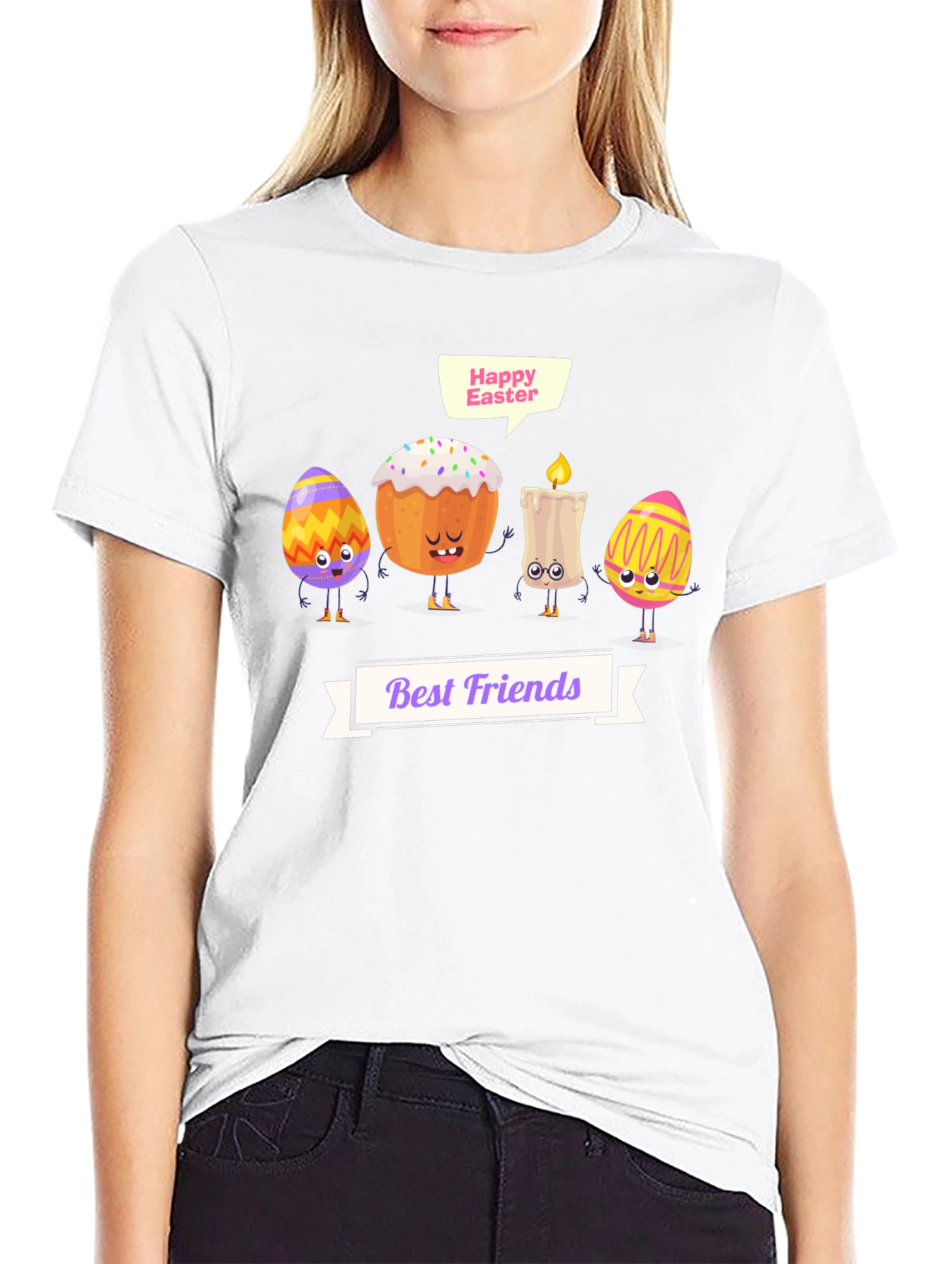 Happy Easter Best Friends T-Shirt