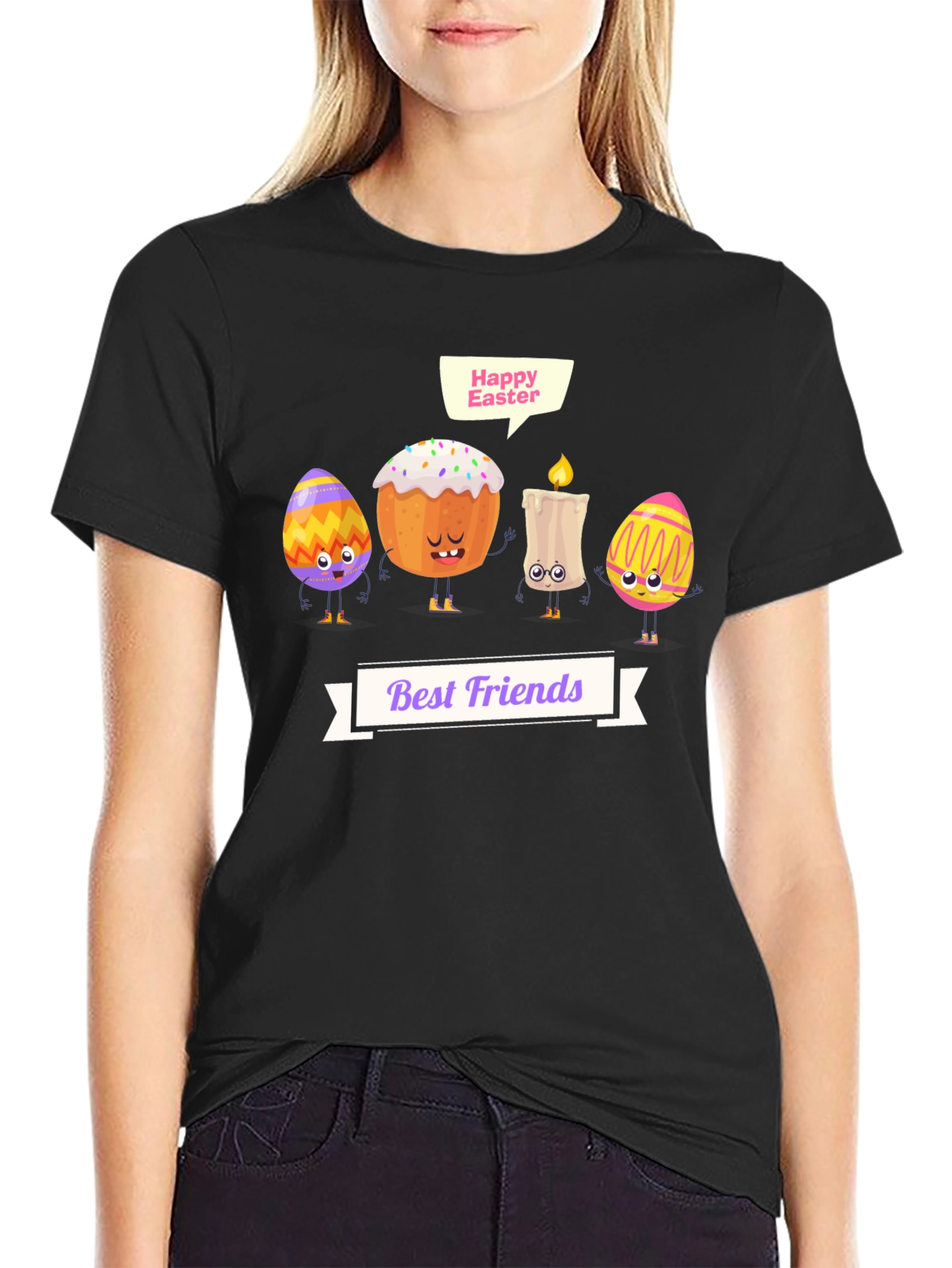 Happy Easter Best Friends T-Shirt