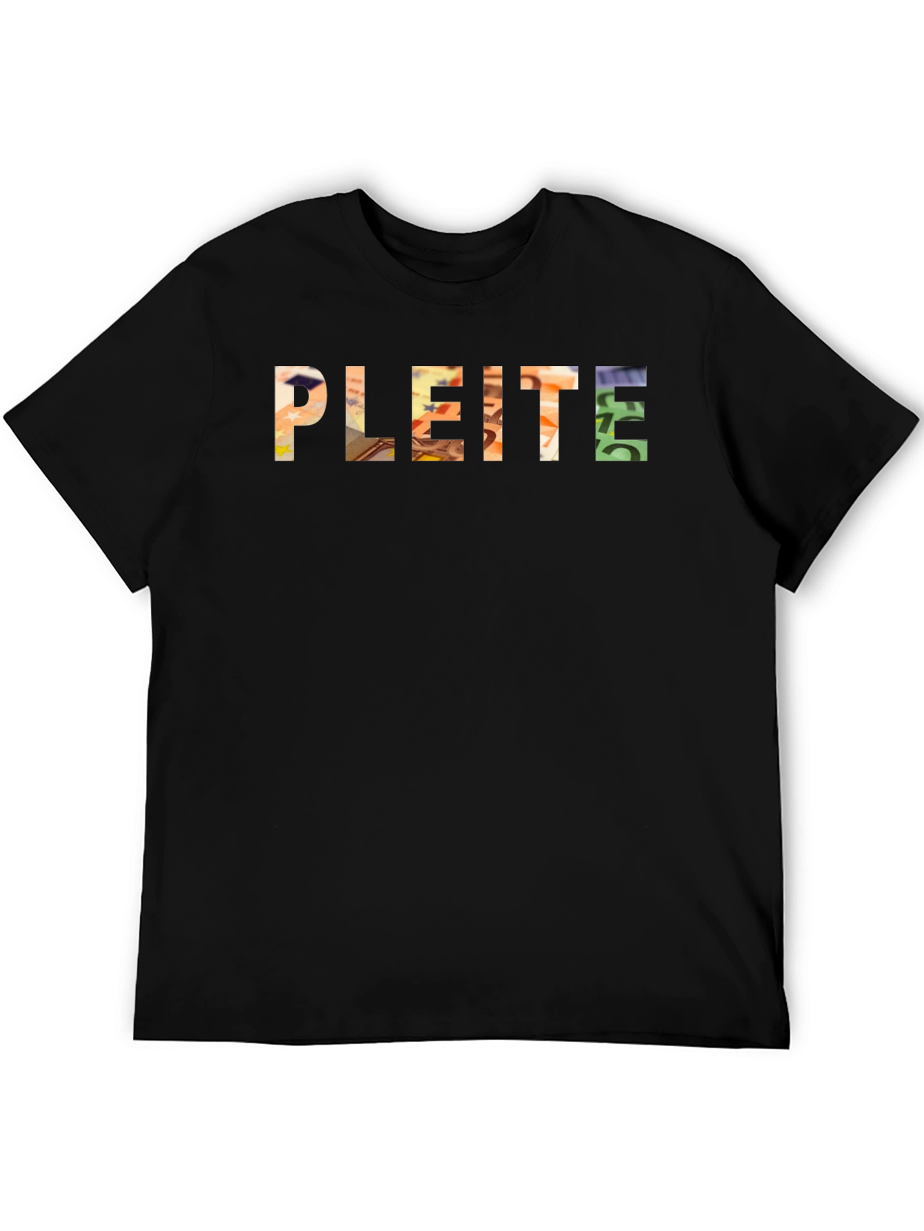 PLEITE Graphic Tee - Euro Money Fill