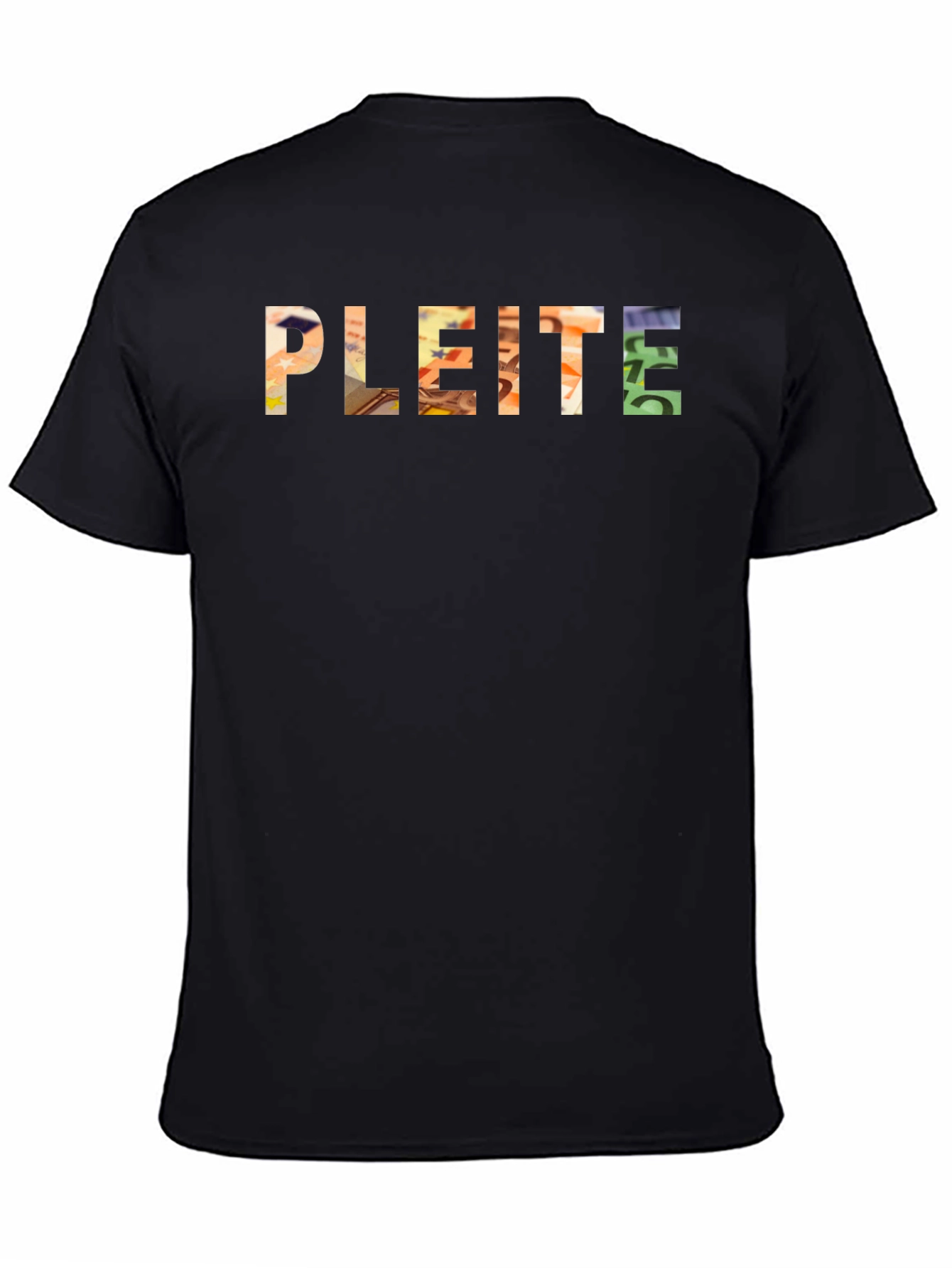 PLEITE Graphic Tee - Euro Money Fill