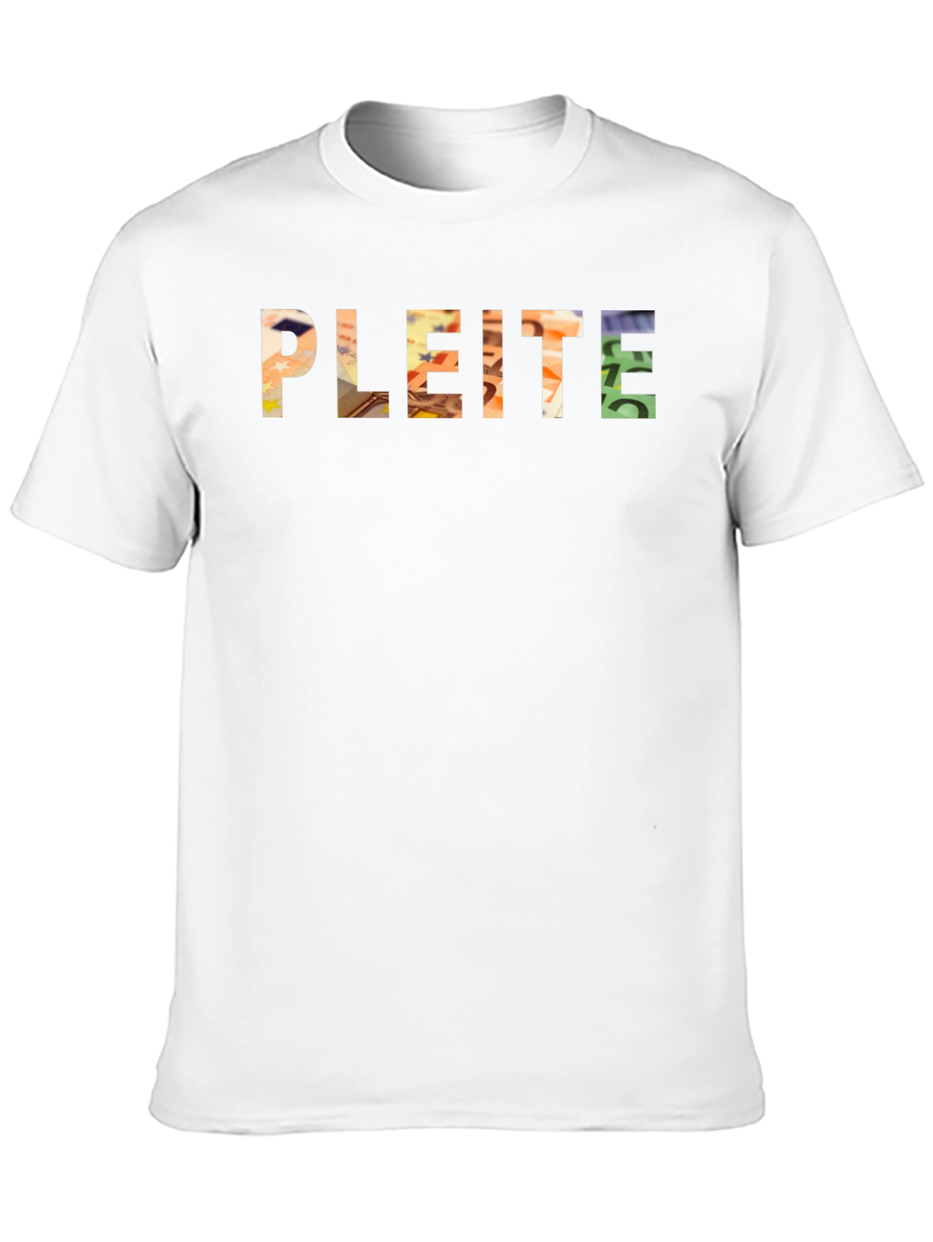 PLEITE Graphic Tee - Euro Money Fill