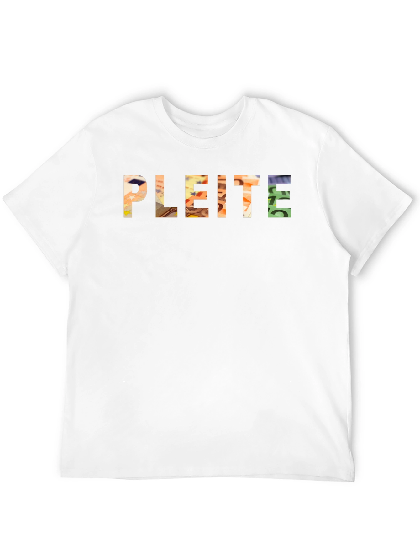 PLEITE Graphic Tee - Euro Money Fill