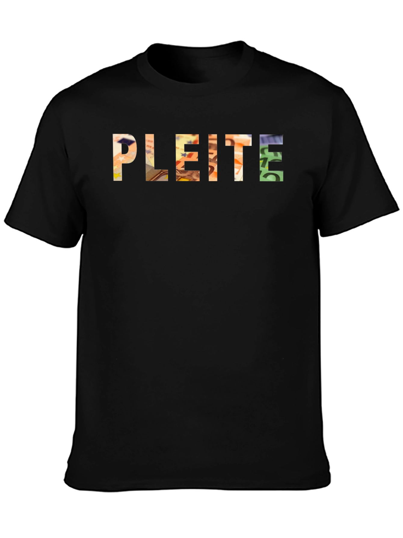 PLEITE Graphic Tee - Euro Money Fill
