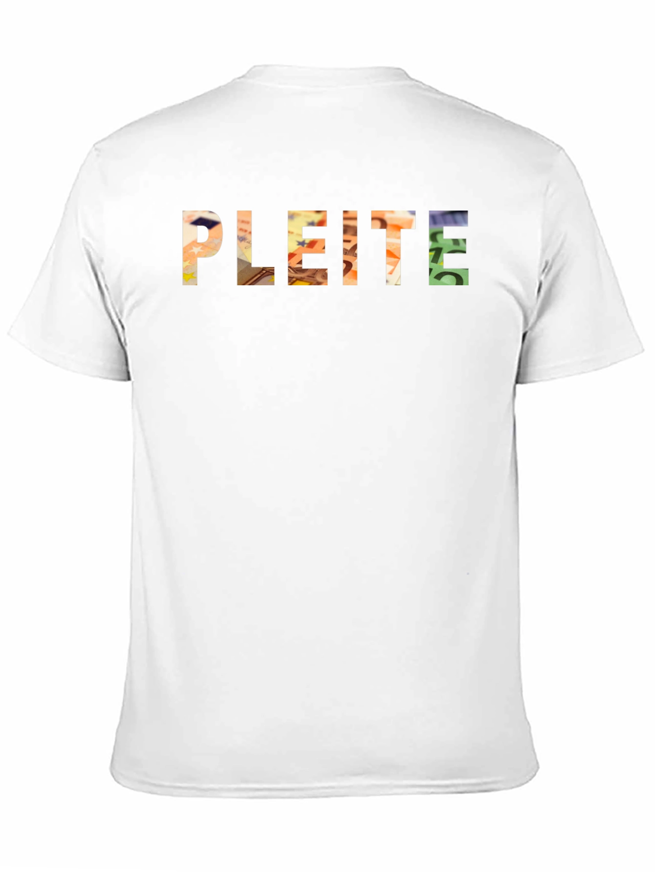 PLEITE Graphic Tee - Euro Money Fill