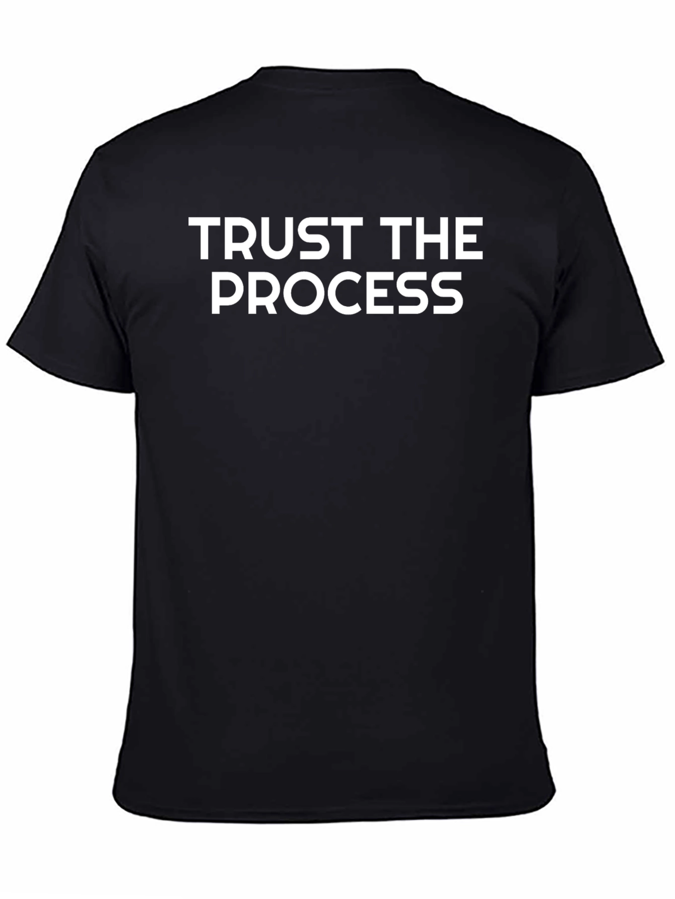 Trust The Process T-Shirt - Mens Black Tee