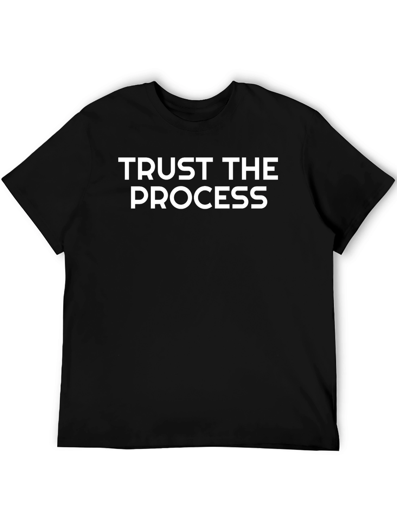 Trust The Process T-Shirt - Mens Black Tee