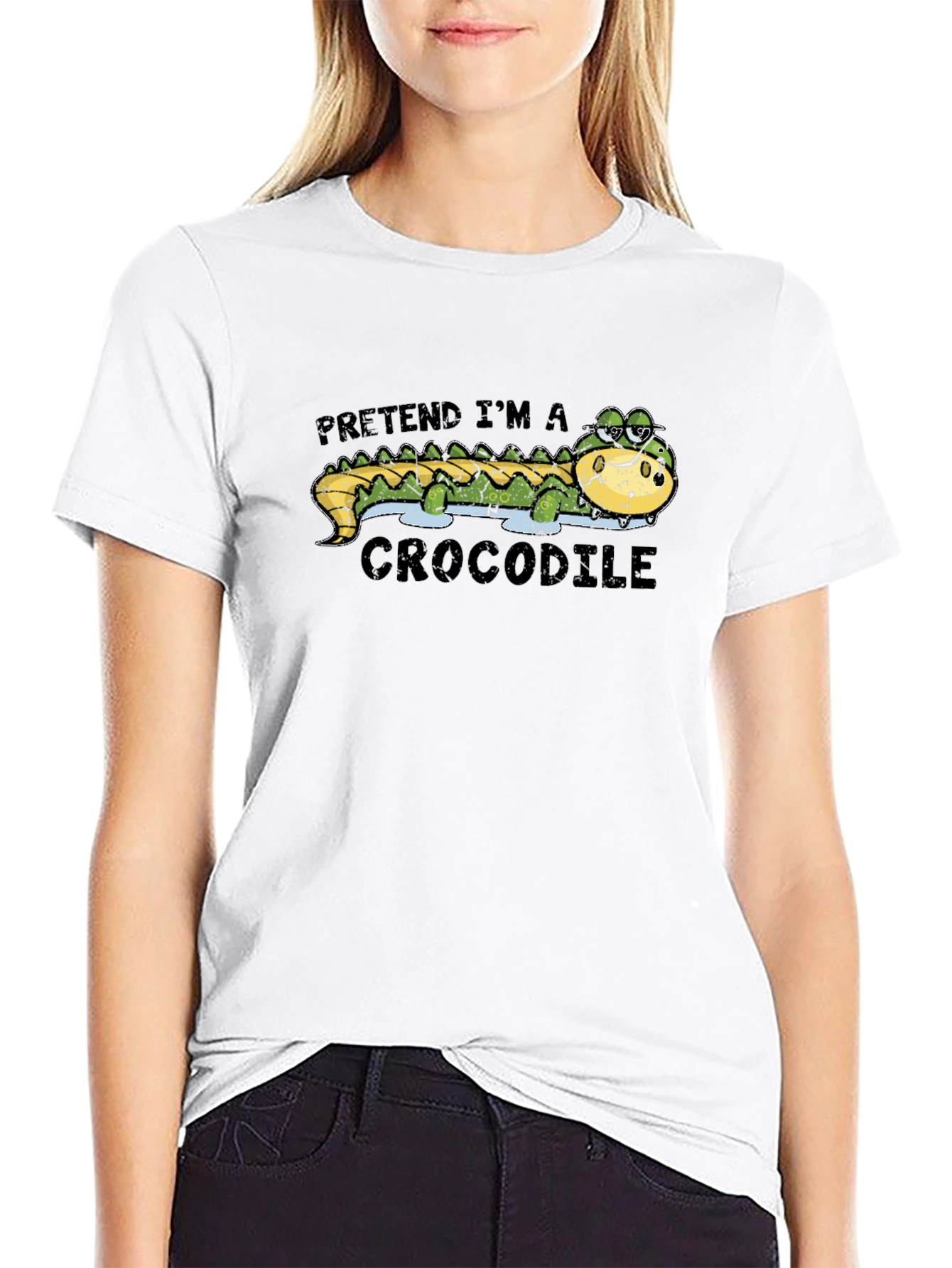 Pretend Im A Crocodile T-Shirt