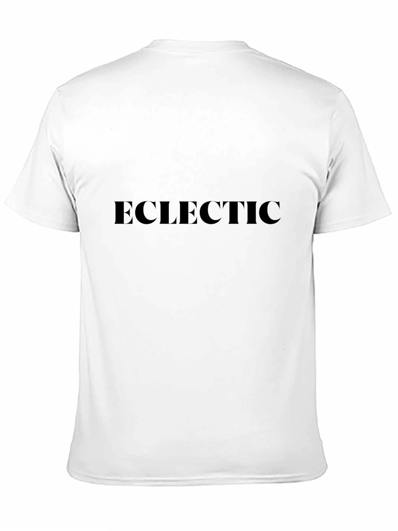 Eclectic Black Graphic Tee - Casual Style