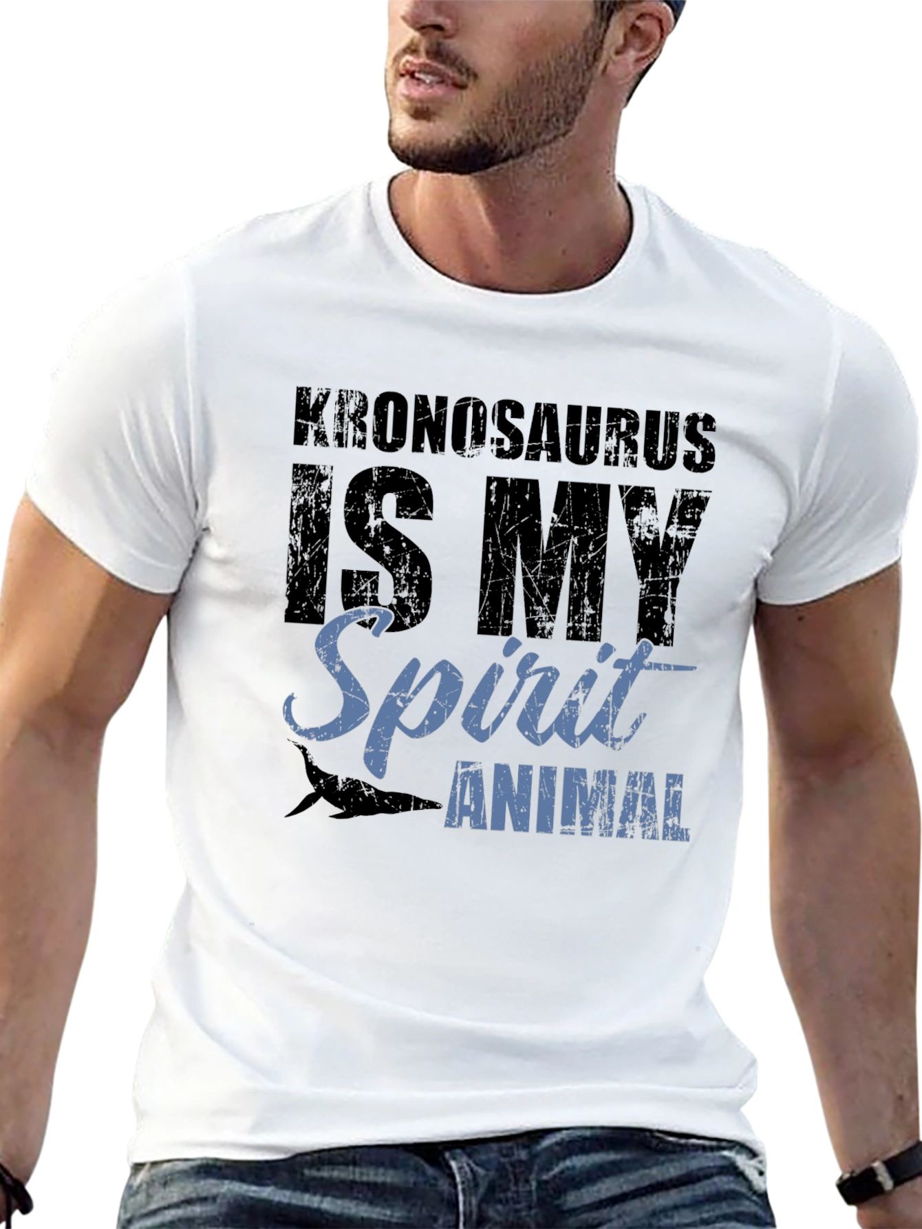 Kronosaurus is My Spirit Animal Graphic T-Shirt