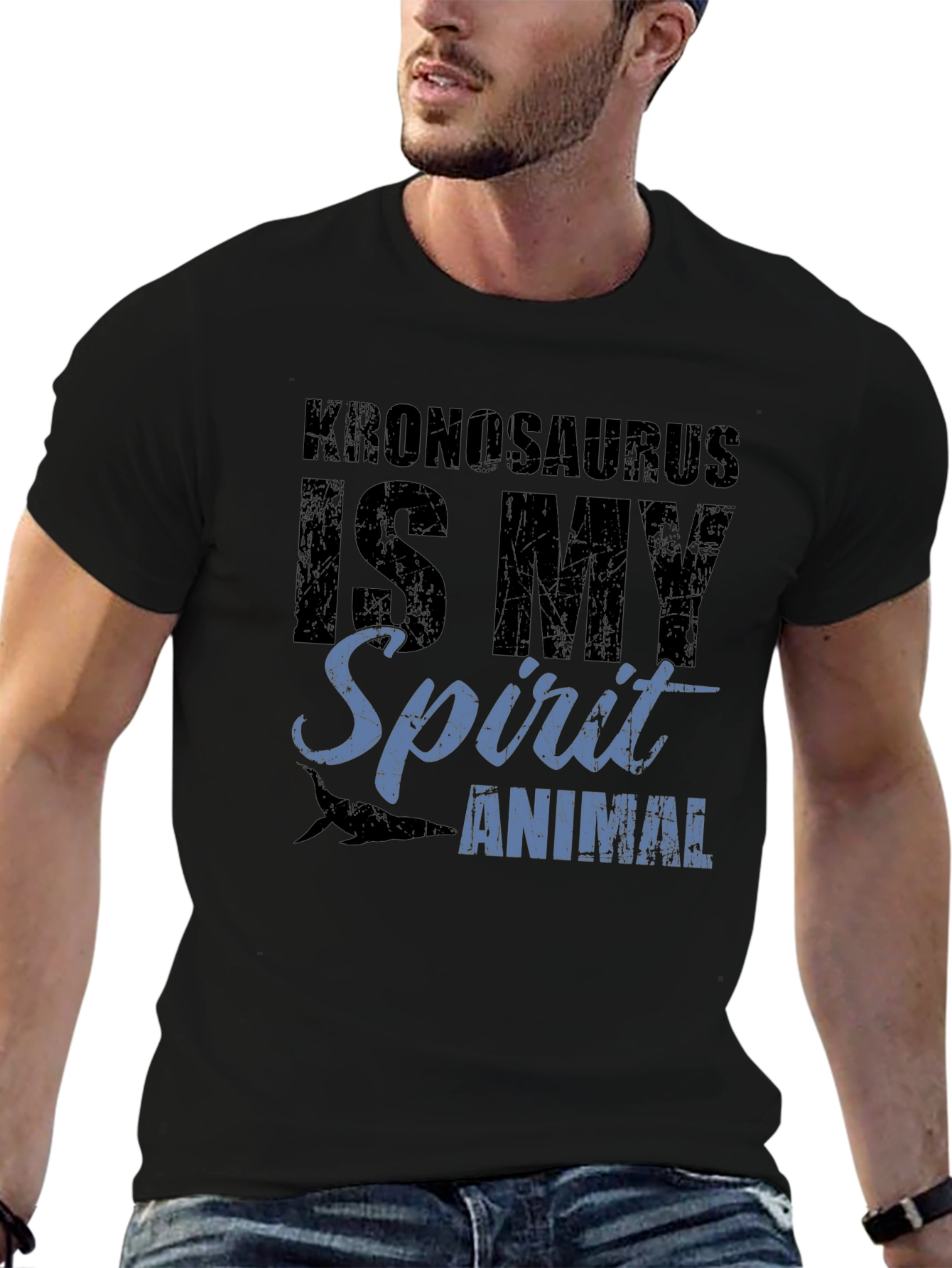 Kronosaurus is My Spirit Animal Graphic T-Shirt