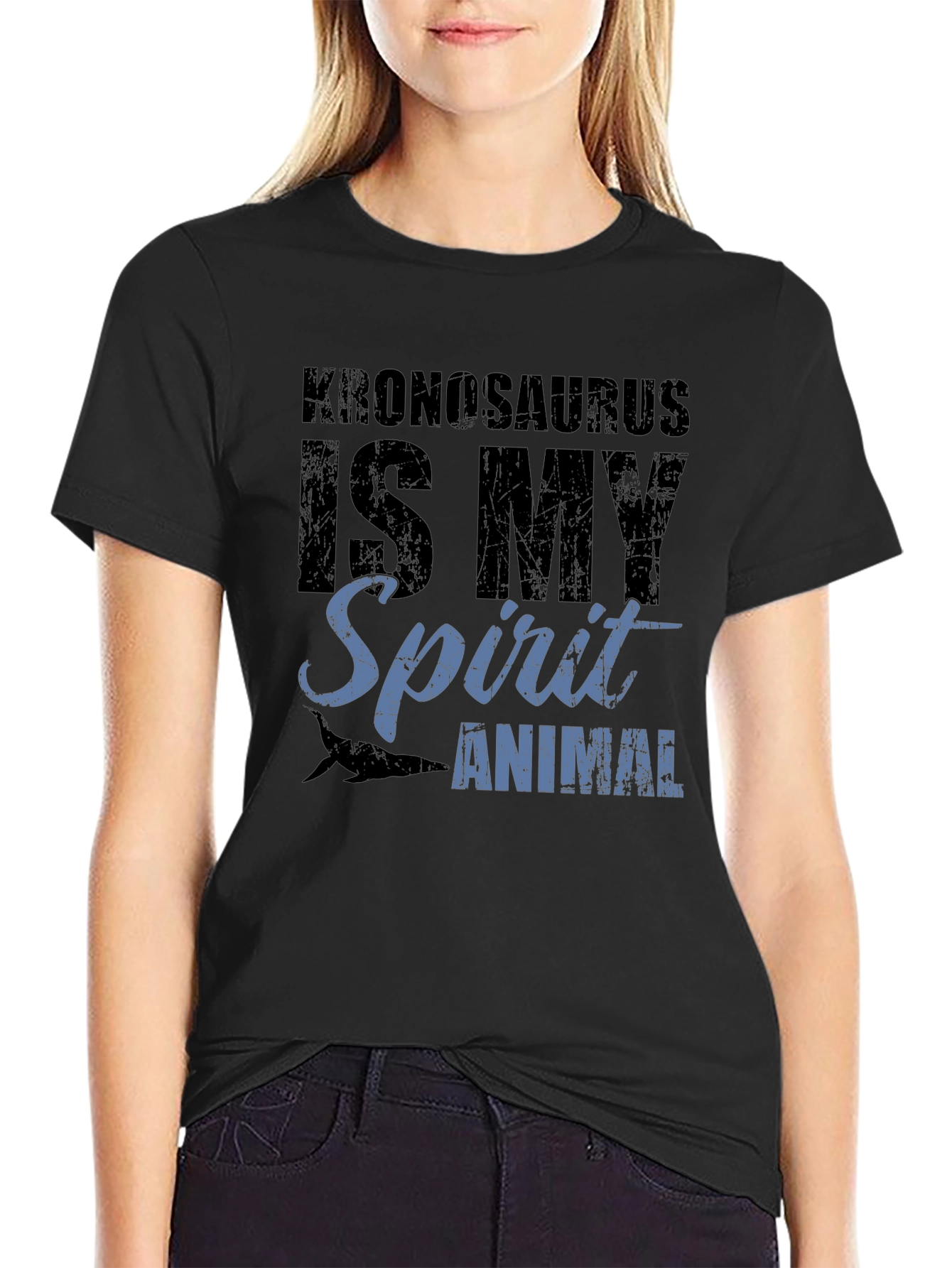 Kronosaurus is My Spirit Animal Graphic T-Shirt