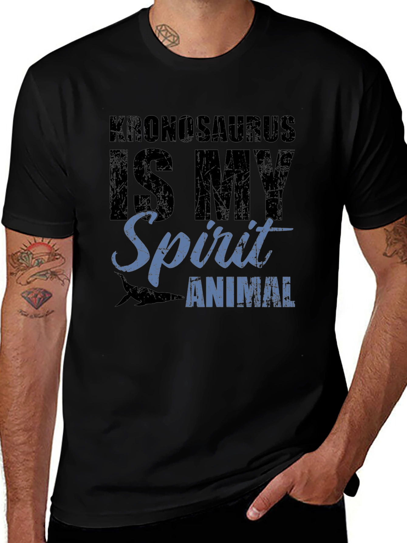 Kronosaurus is My Spirit Animal Graphic T-Shirt
