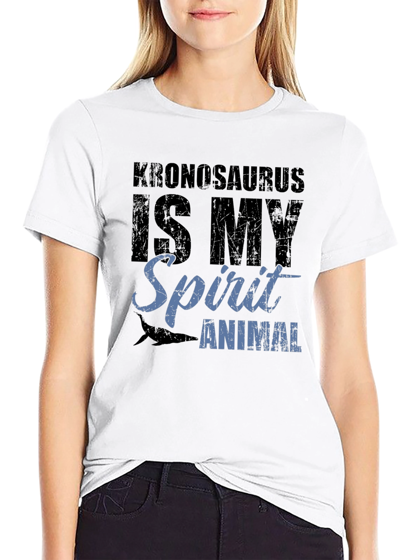 Kronosaurus is My Spirit Animal Graphic T-Shirt