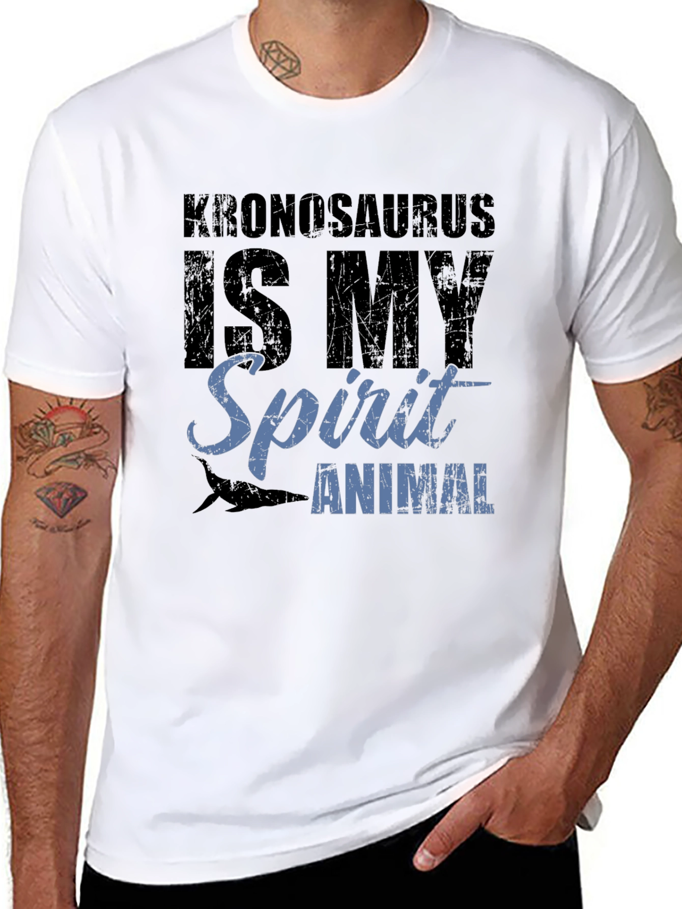 Kronosaurus is My Spirit Animal Graphic T-Shirt