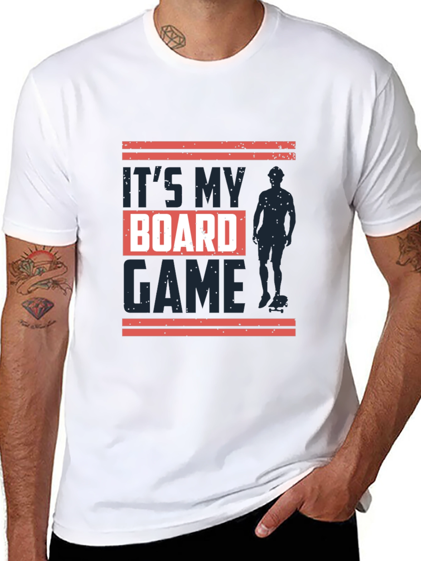 Its My Board Game T-Shirt - Skateboarder Tee
