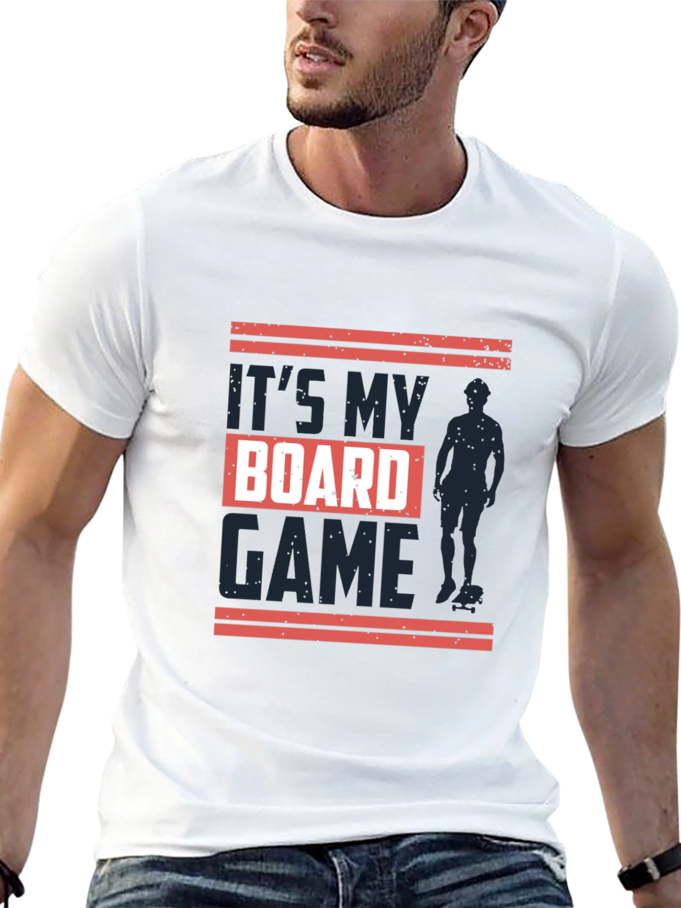Its My Board Game T-Shirt - Skateboarder Tee