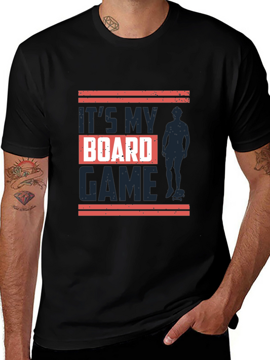 Its My Board Game T-Shirt - Skateboarder Tee