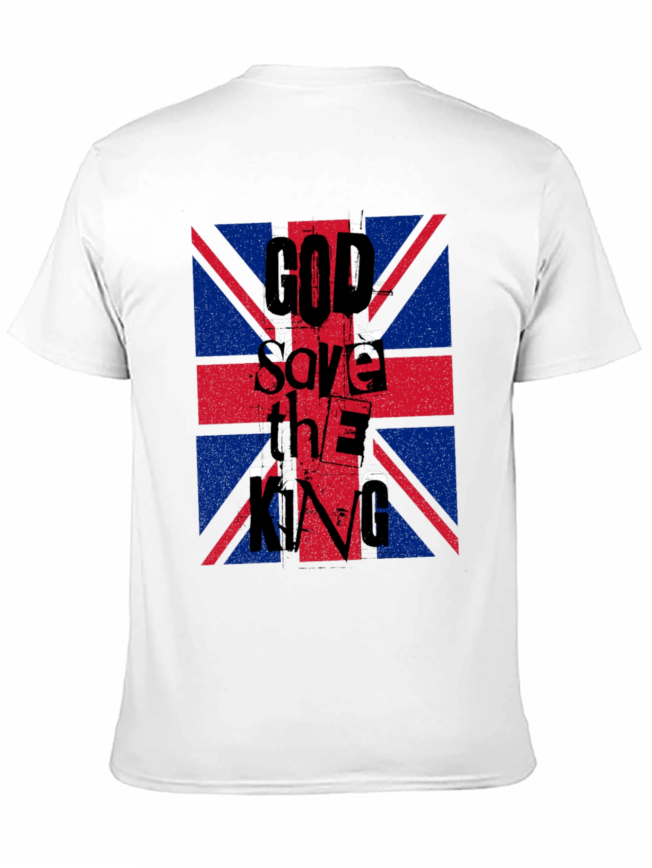 Union Jack God Save The King Graphic Tee
