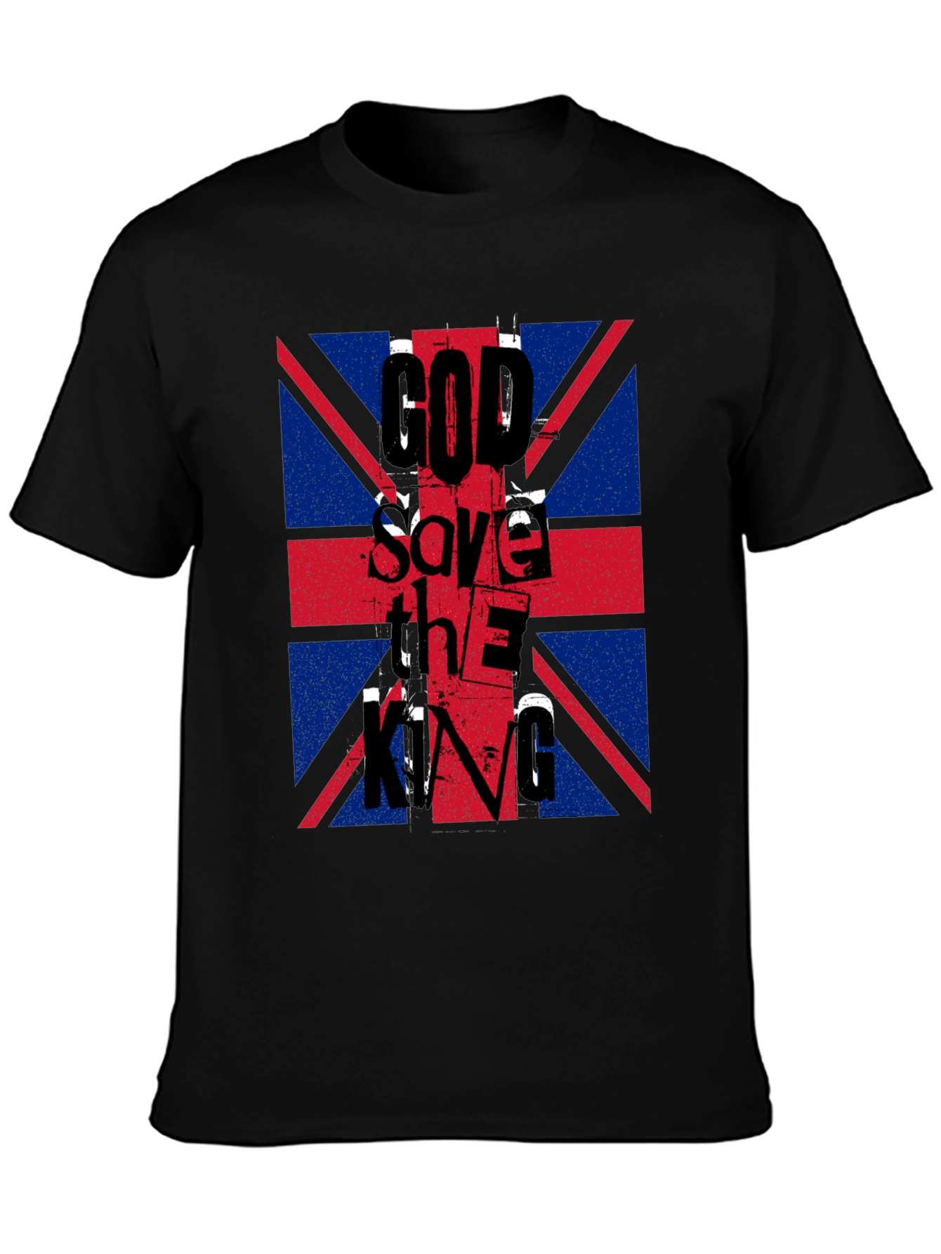 Union Jack God Save The King Graphic Tee