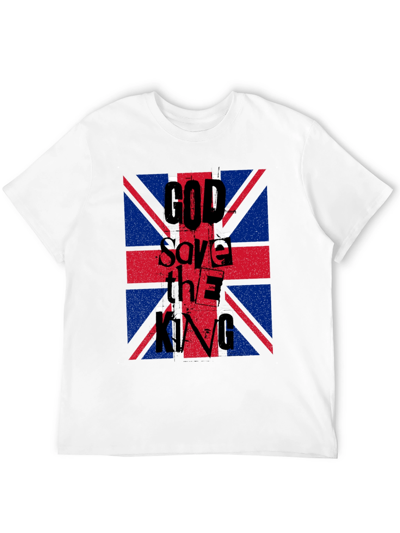 Union Jack God Save The King Graphic Tee
