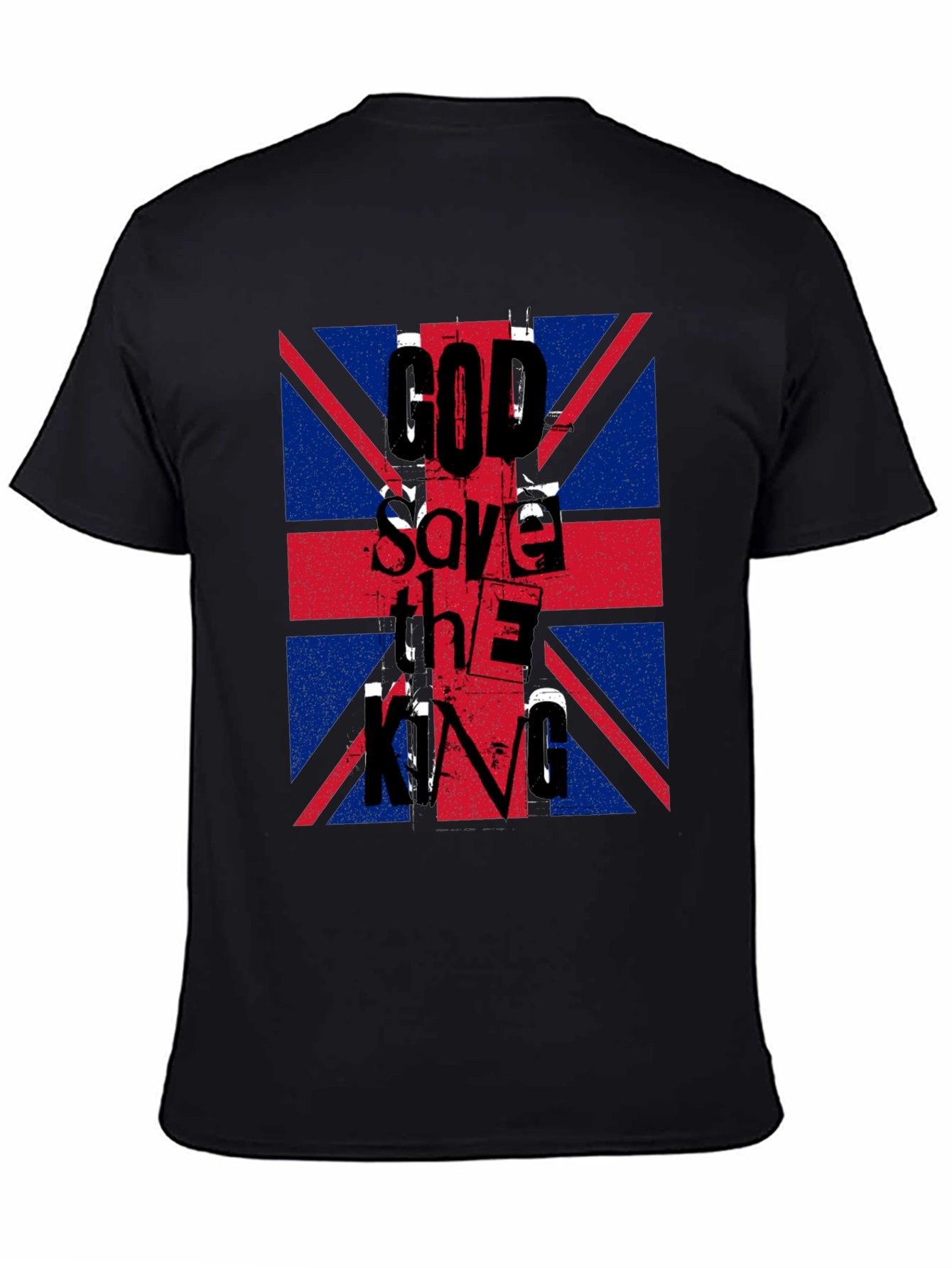 Union Jack God Save The King Graphic Tee