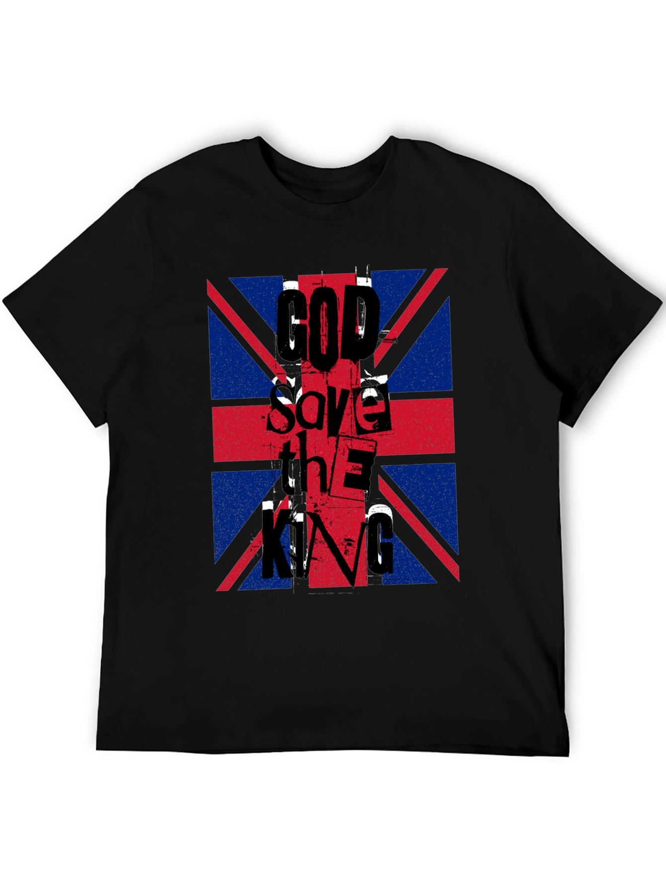 Union Jack God Save The King Graphic Tee