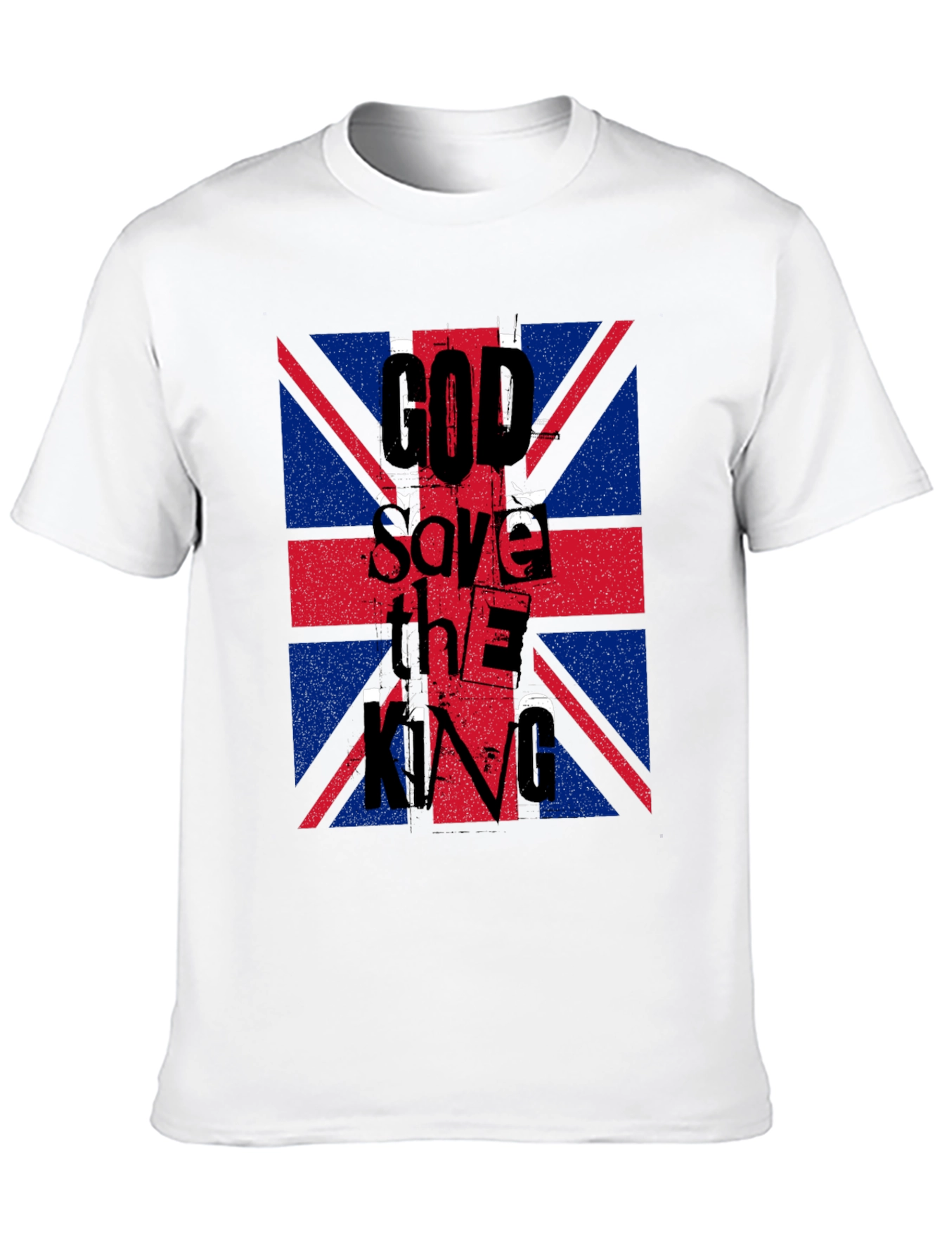 Union Jack God Save The King Graphic Tee