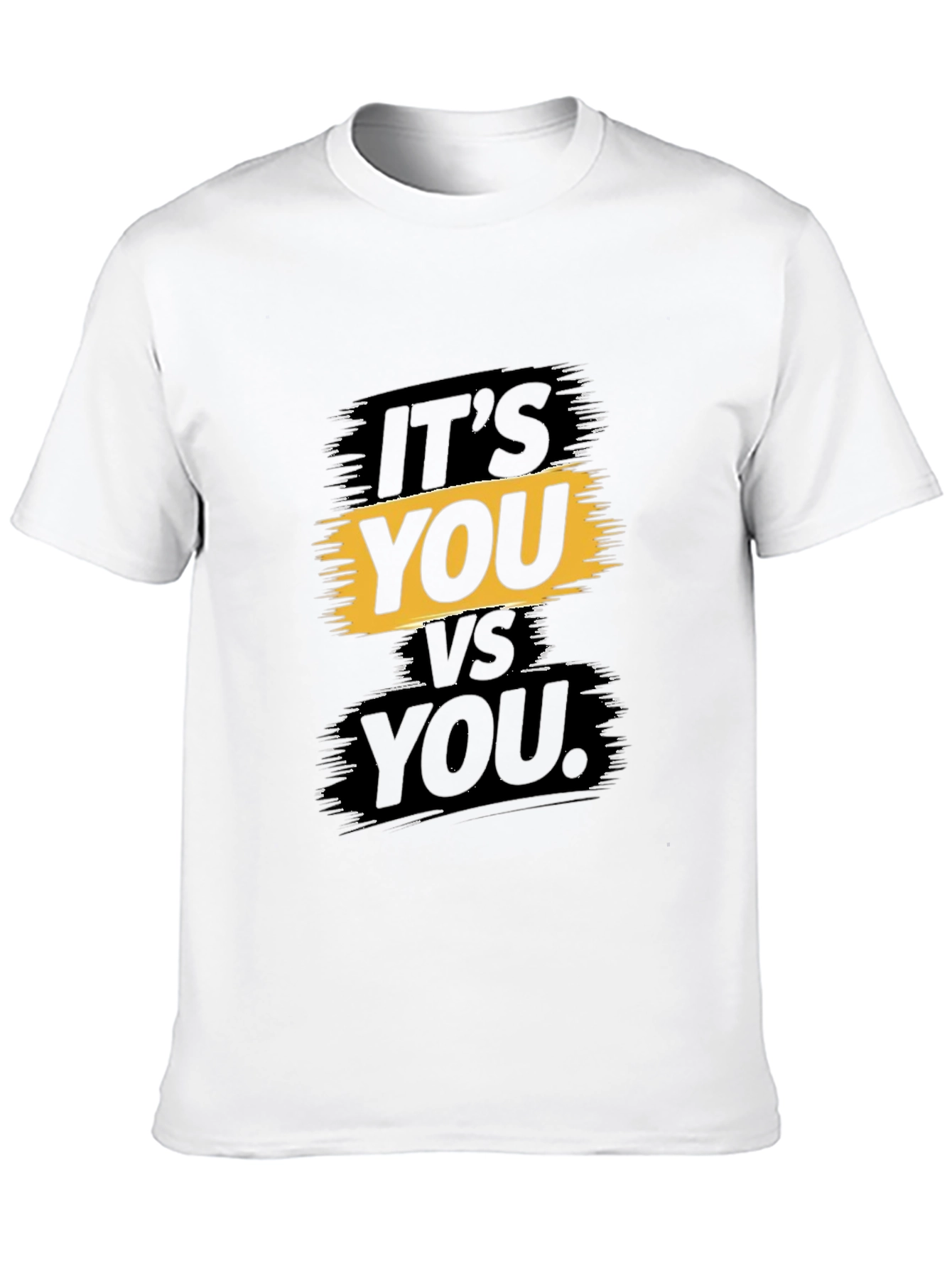 Motivational Its You vs You Graphic T-Shirt