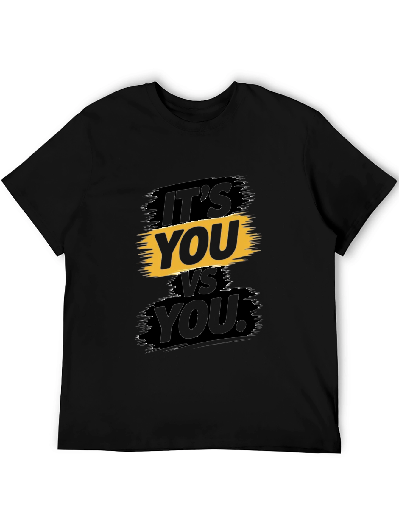 Motivational Its You vs You Graphic T-Shirt