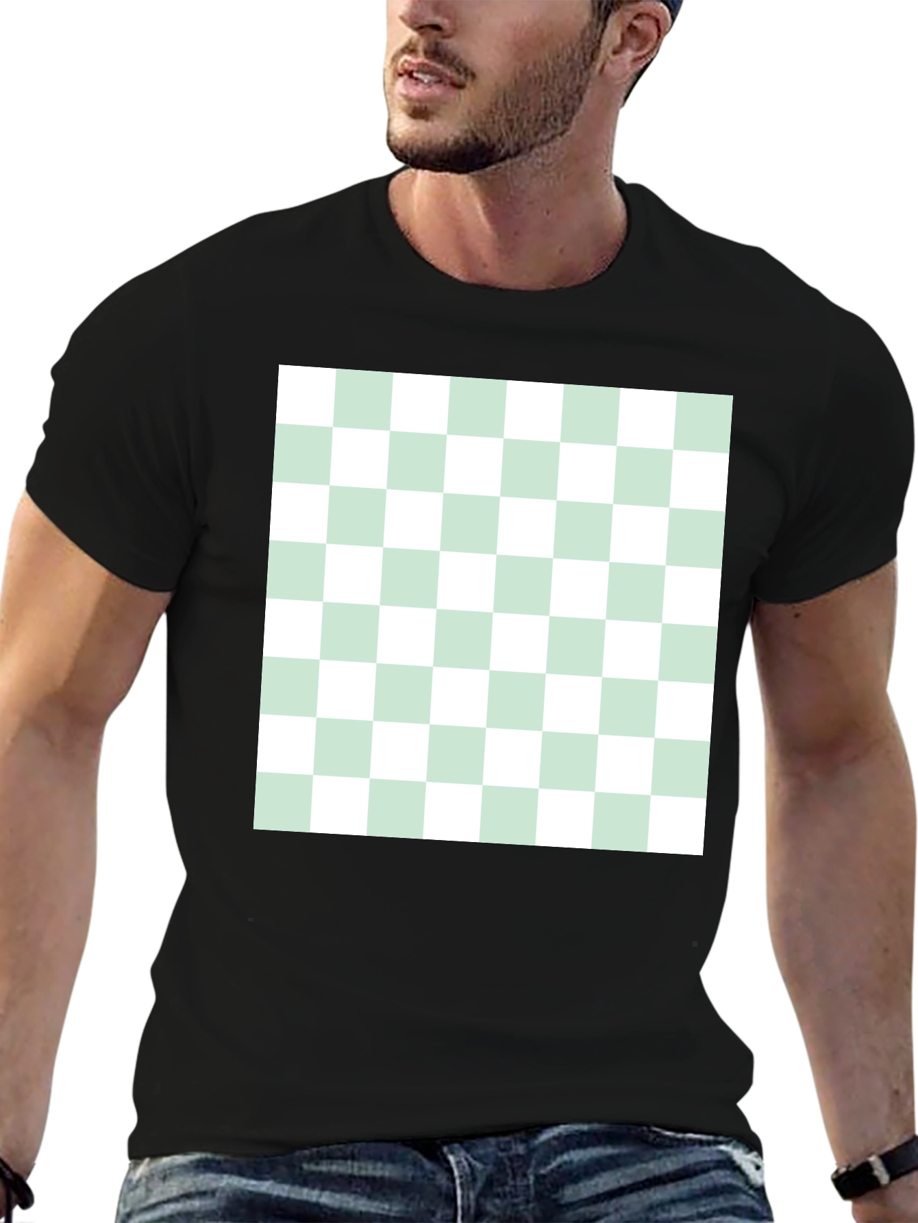 Checkered Tee - Classic Style