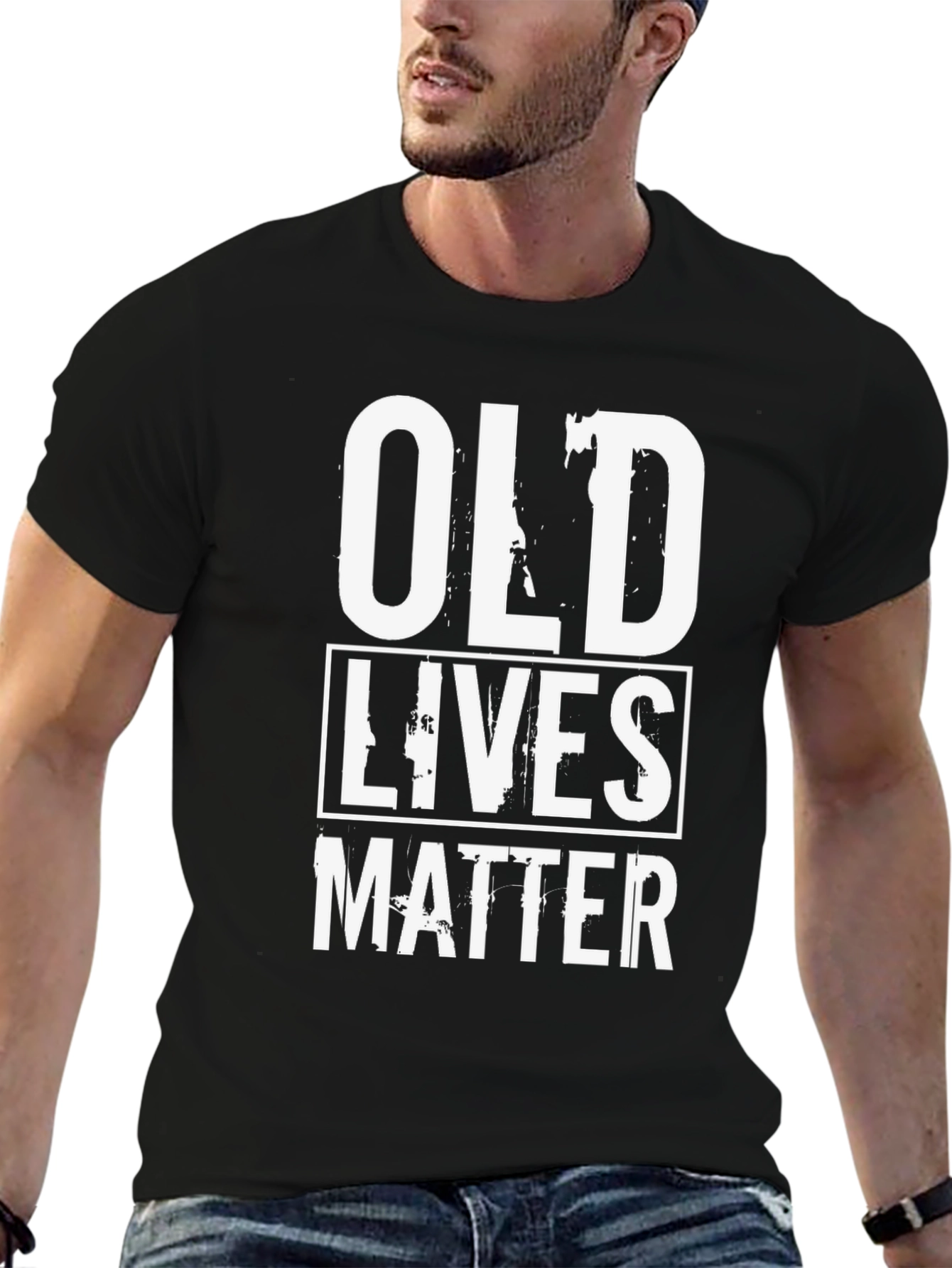 Old Lives Matter Graphic T-Shirt