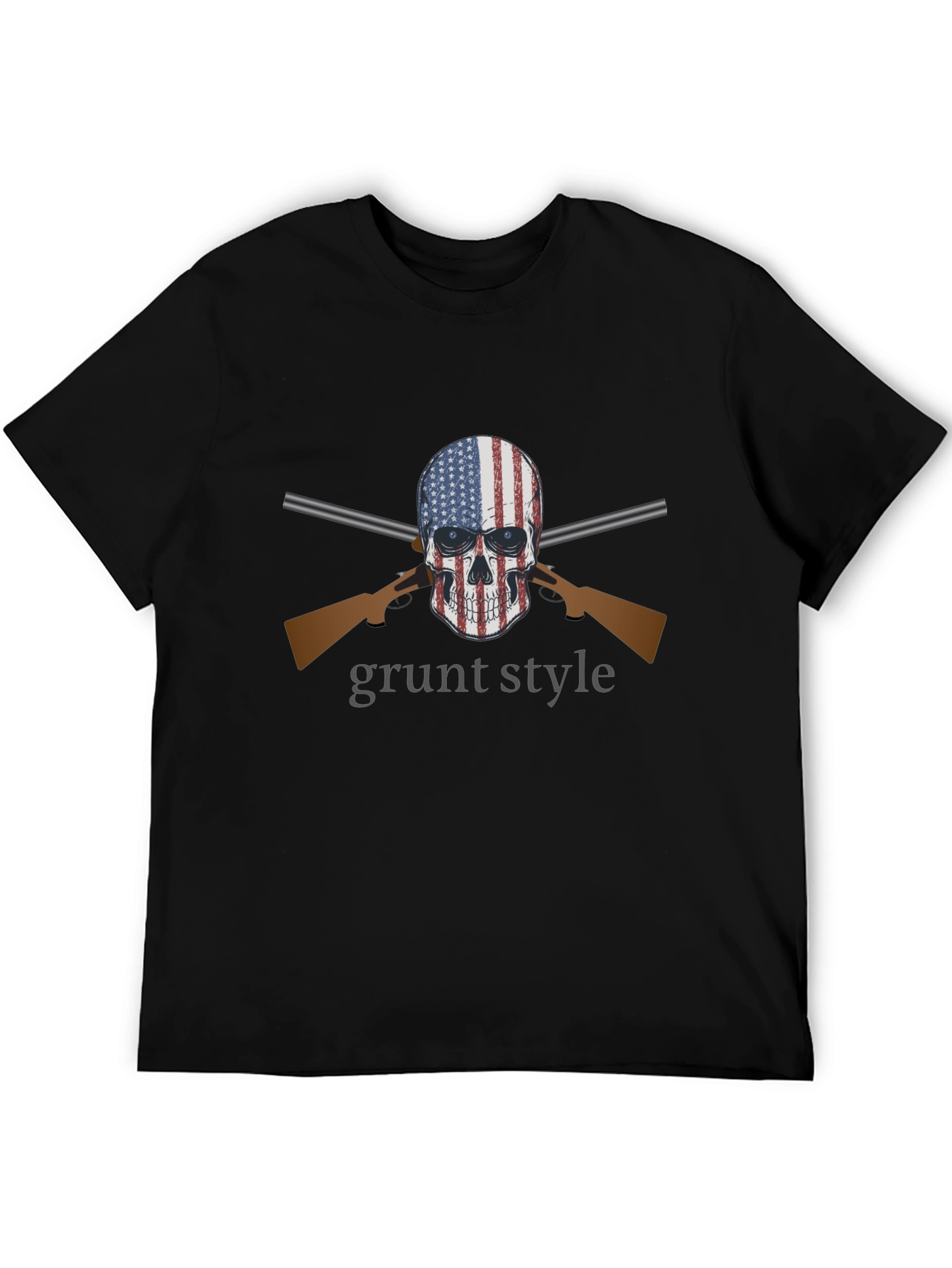 Grunt Style American Skull T-Shirt
