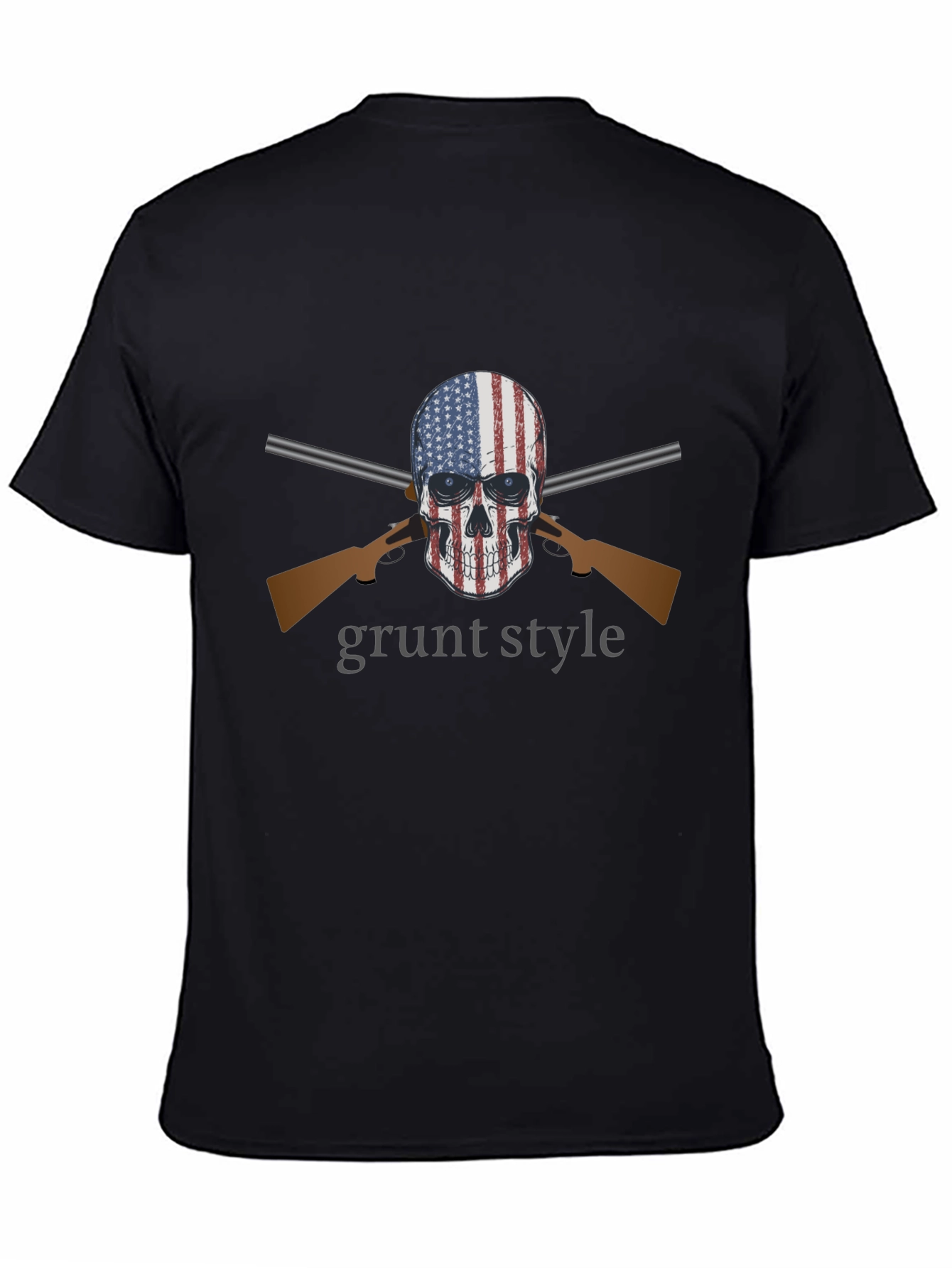Grunt Style American Skull T-Shirt