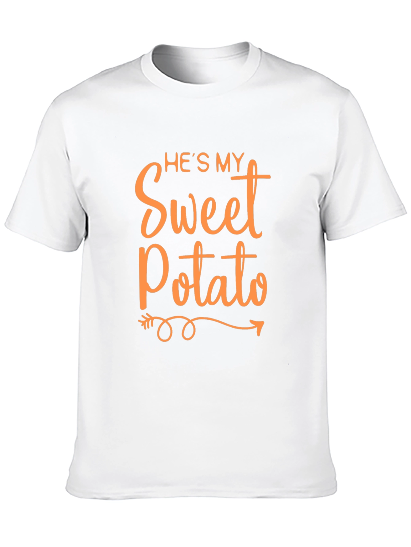 Hes My Sweet Potato Funny Couples T-Shirt