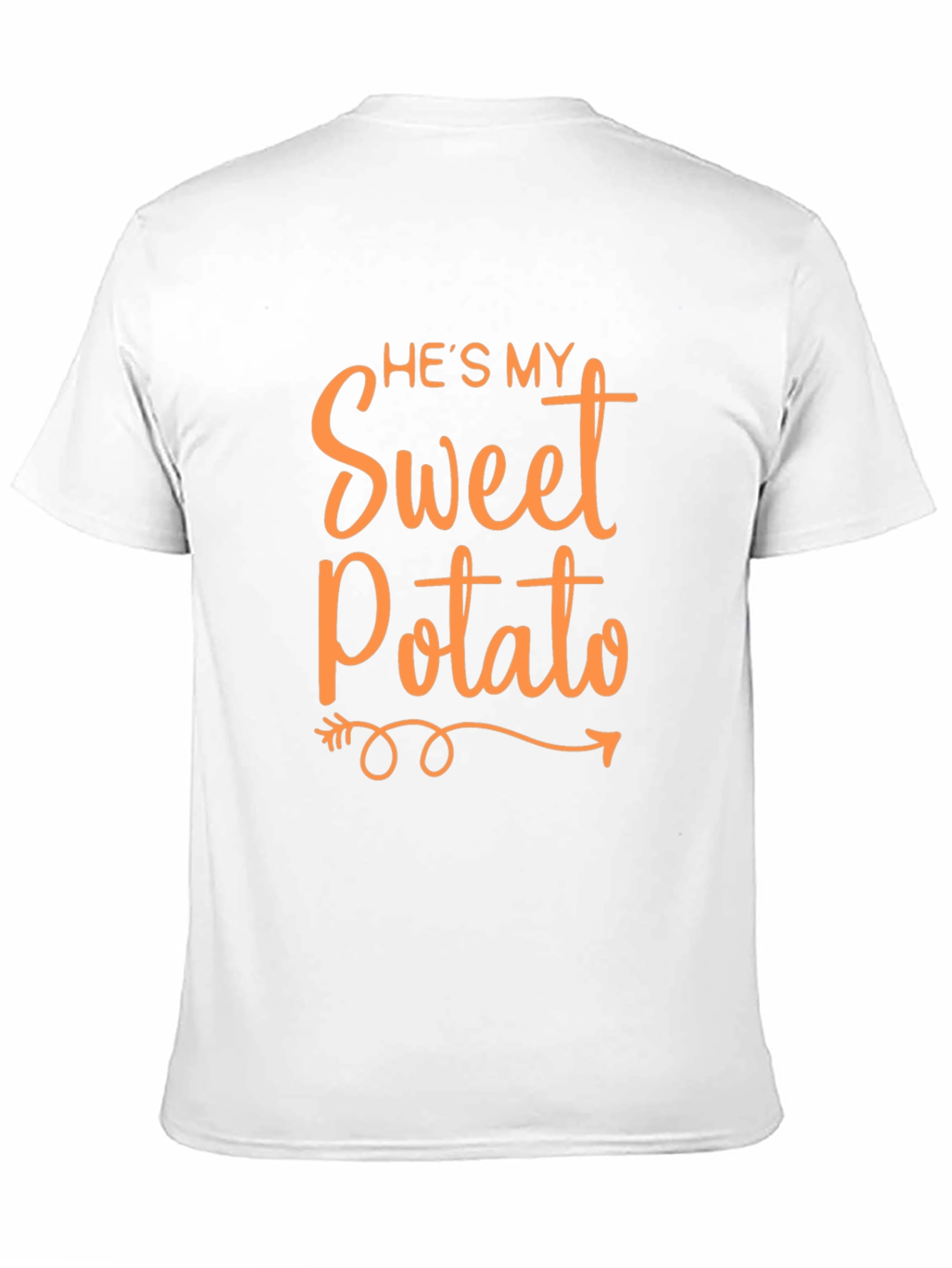 Hes My Sweet Potato Funny Couples T-Shirt