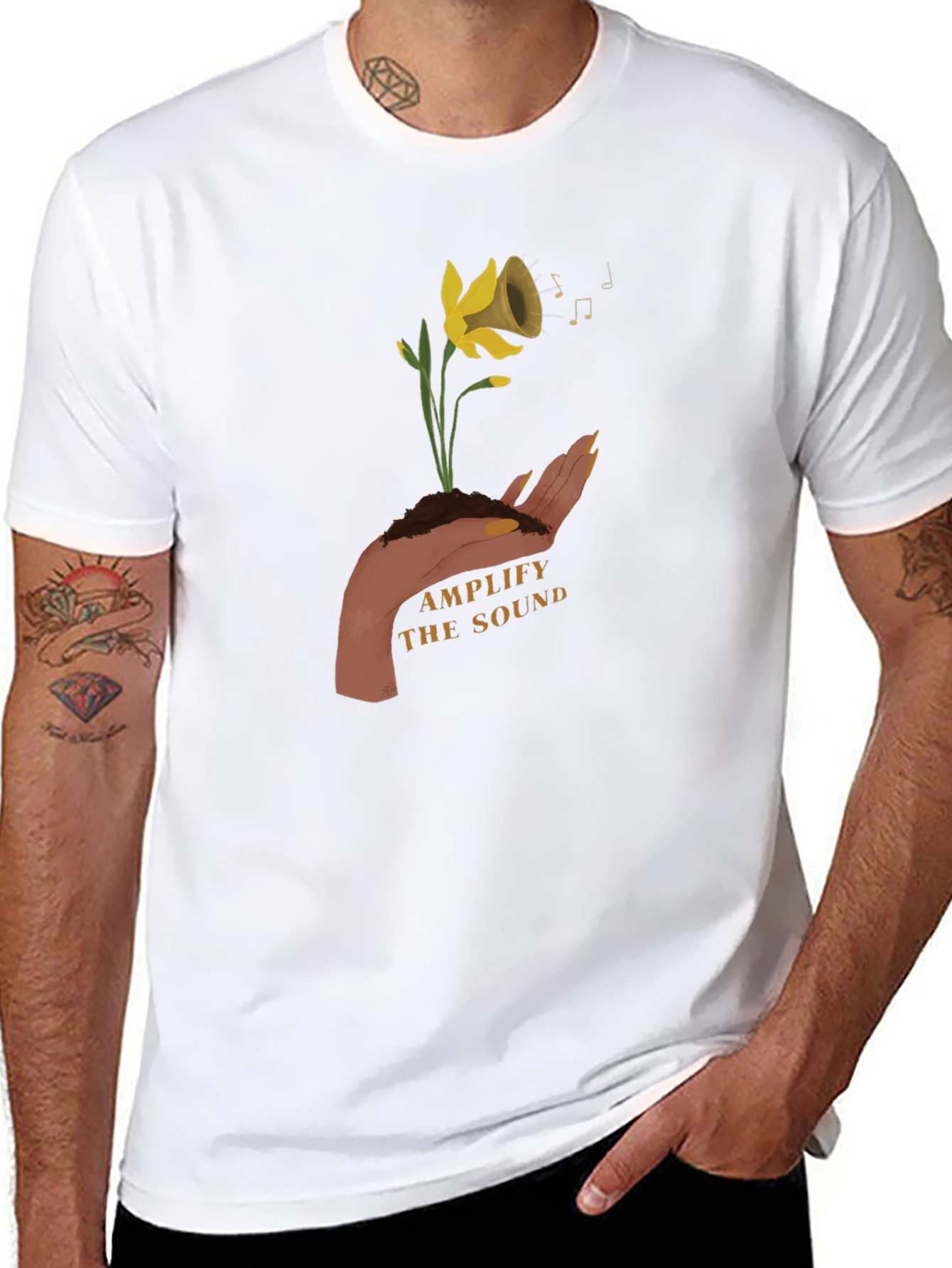 Amplify the Sound Graphic Tee