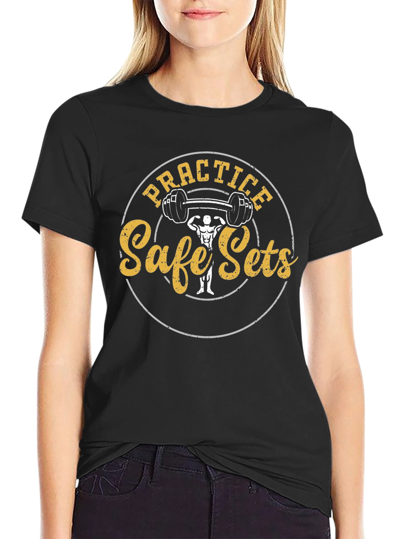 Practice Safe Sets Graphic T-Shirt