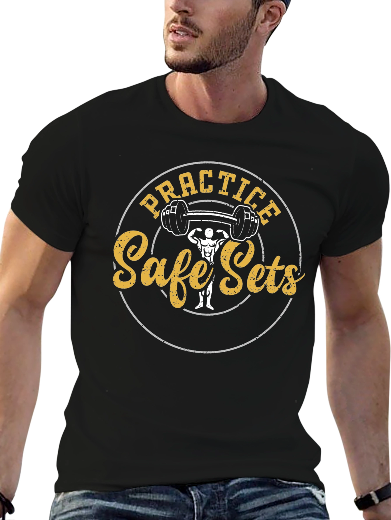 Practice Safe Sets Graphic T-Shirt