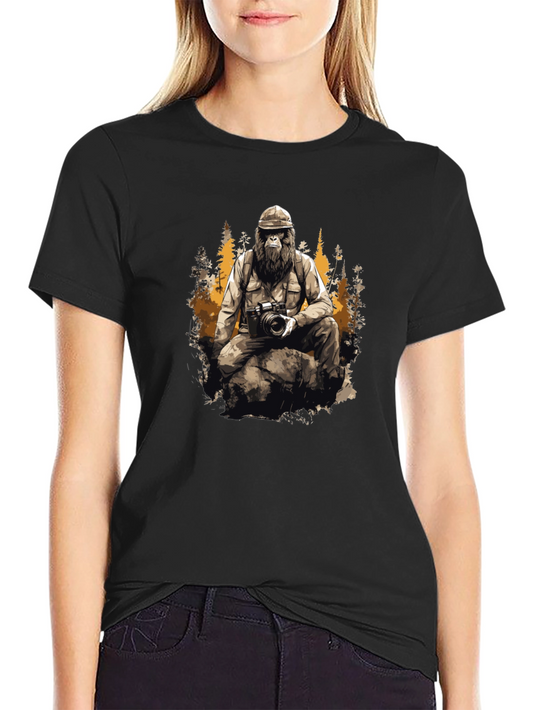 Bigfoot Photographer T-Shirt