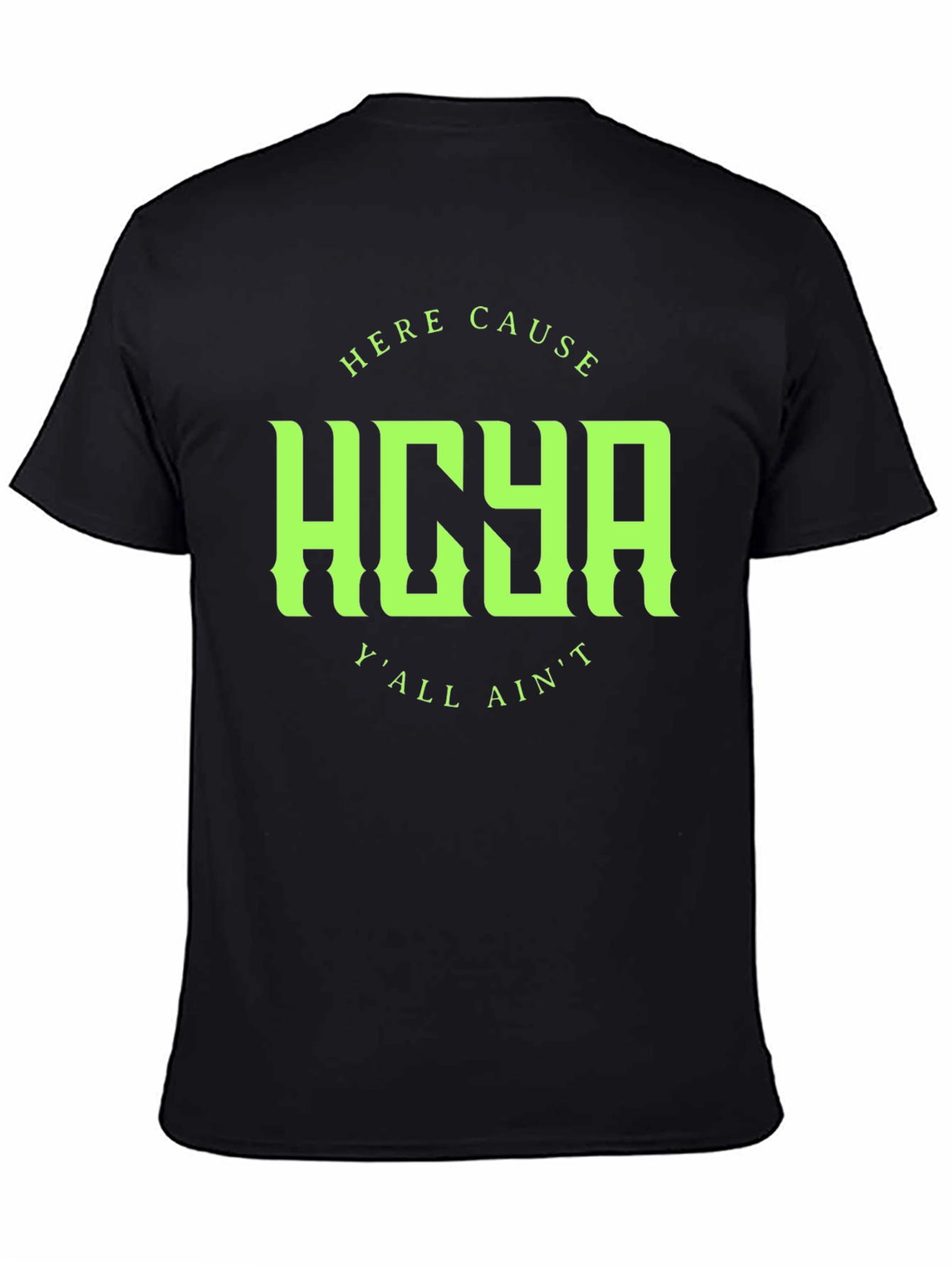 HOYA Graphic Print Crew Neck T-Shirt