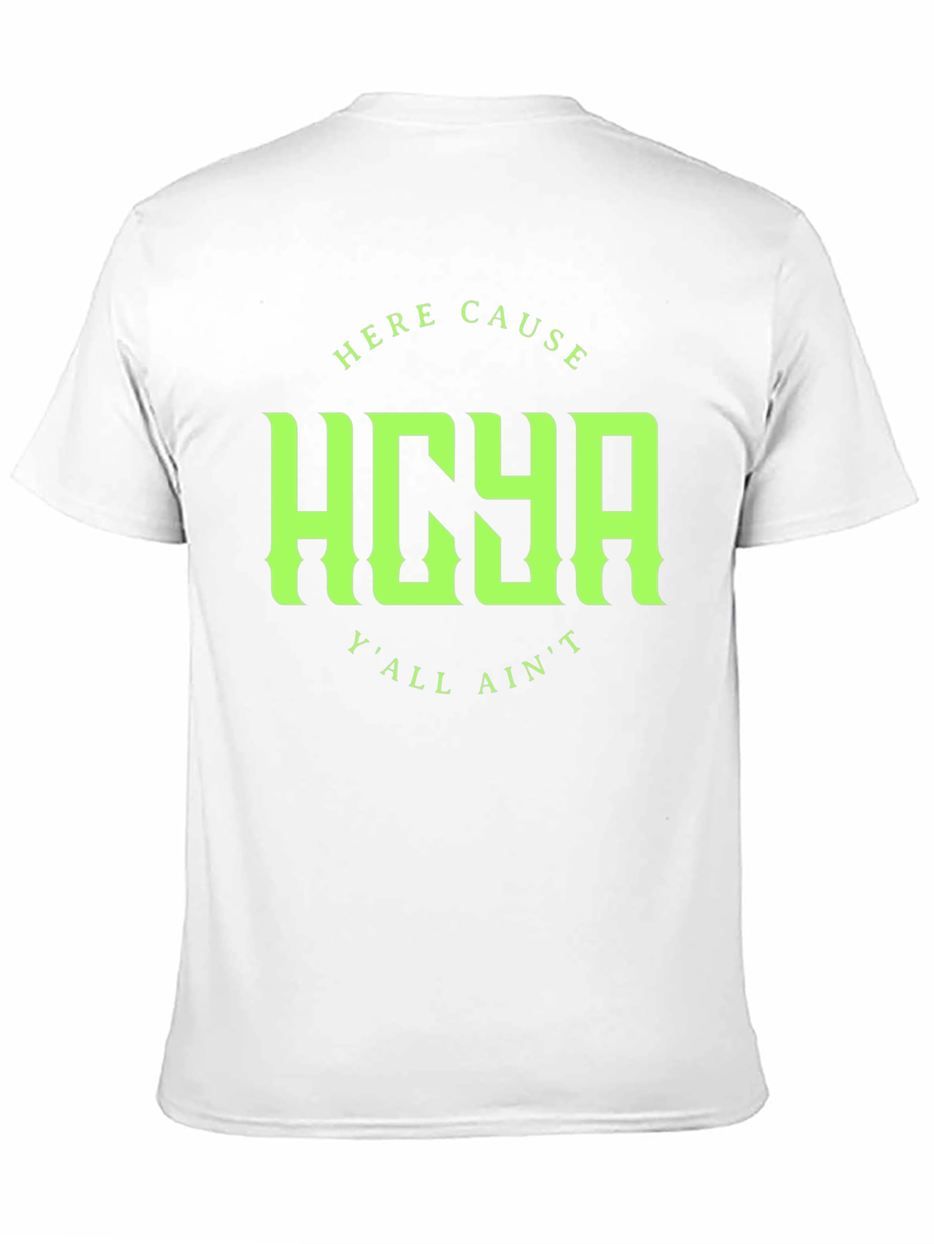 HOYA Graphic Print Crew Neck T-Shirt
