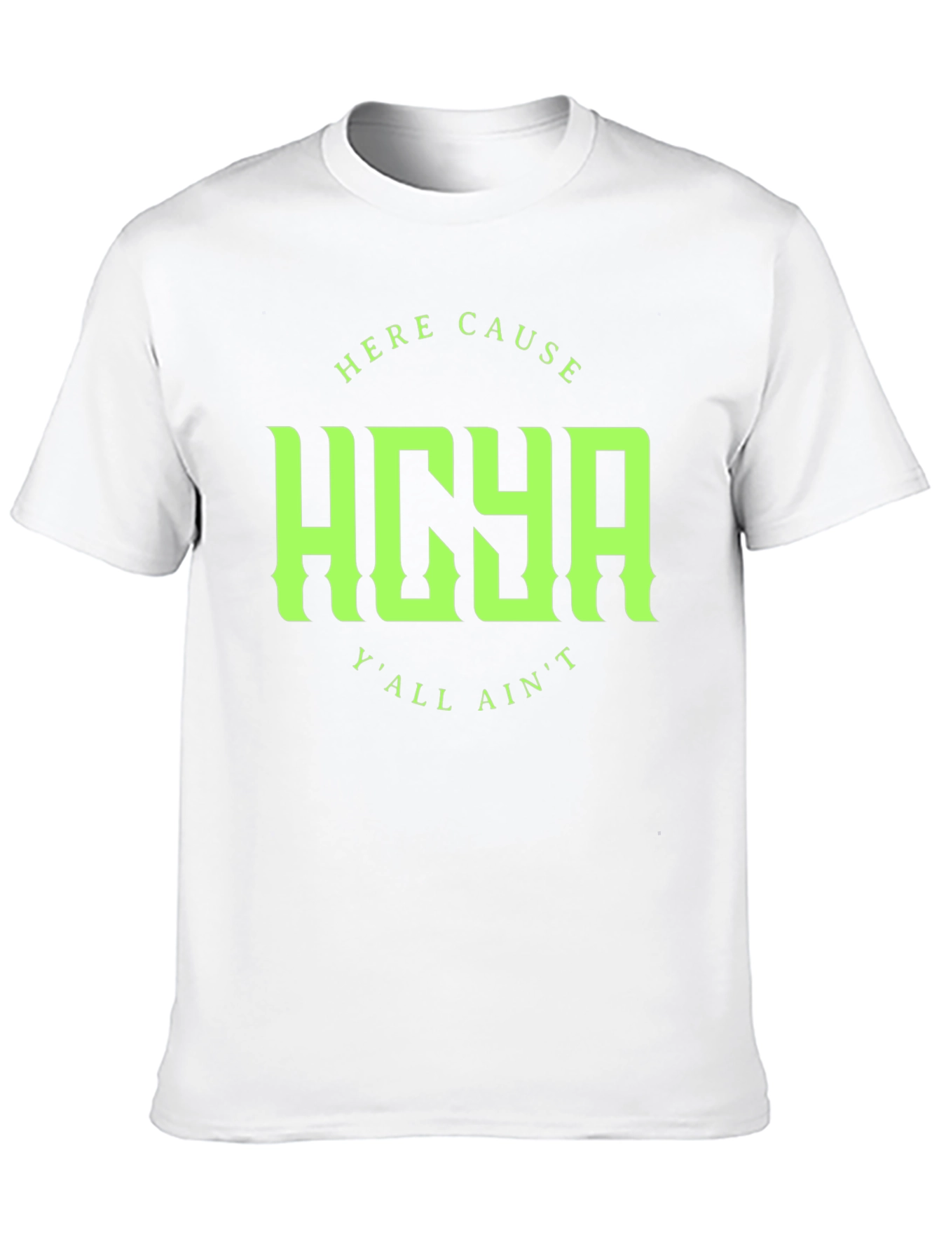 HOYA Graphic Print Crew Neck T-Shirt
